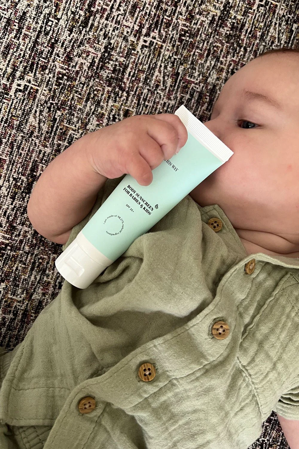 Natural Body Sunscreen for Babies & Kids - Image 3