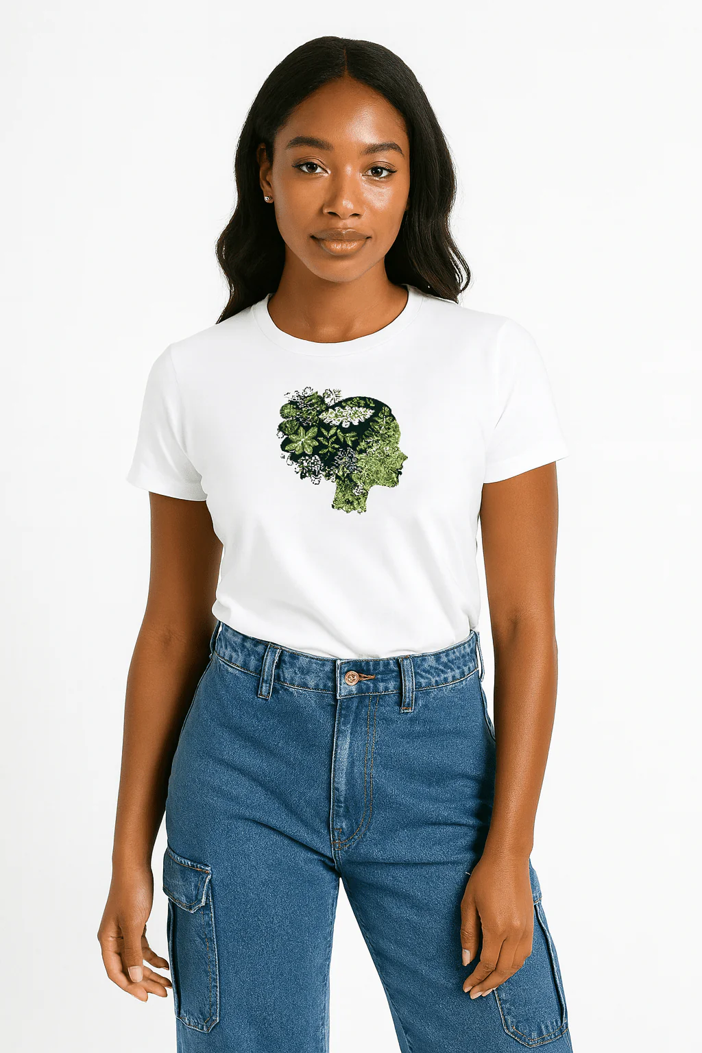 Nature Girl, Premium 100% Cotton Tshirt