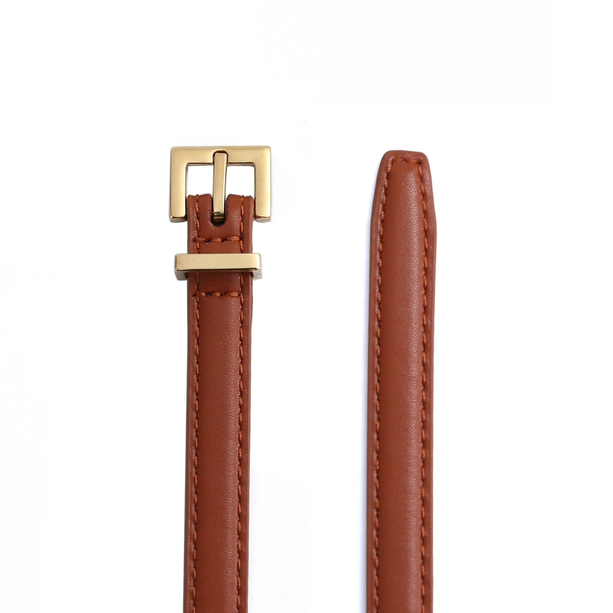 Skinny Belt - Gold Buckle - Image 11
