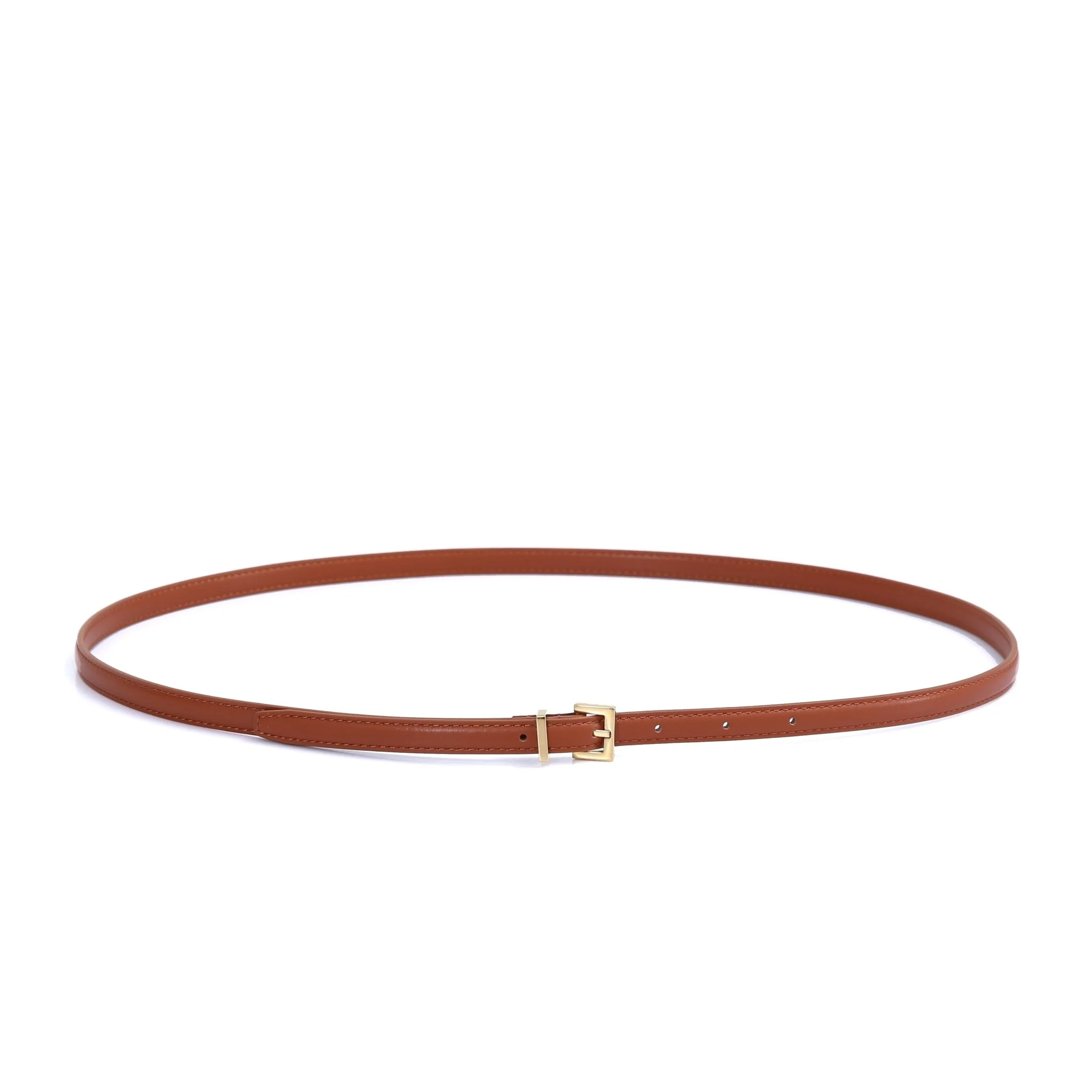 Skinny Belt - Gold Buckle - Image 12