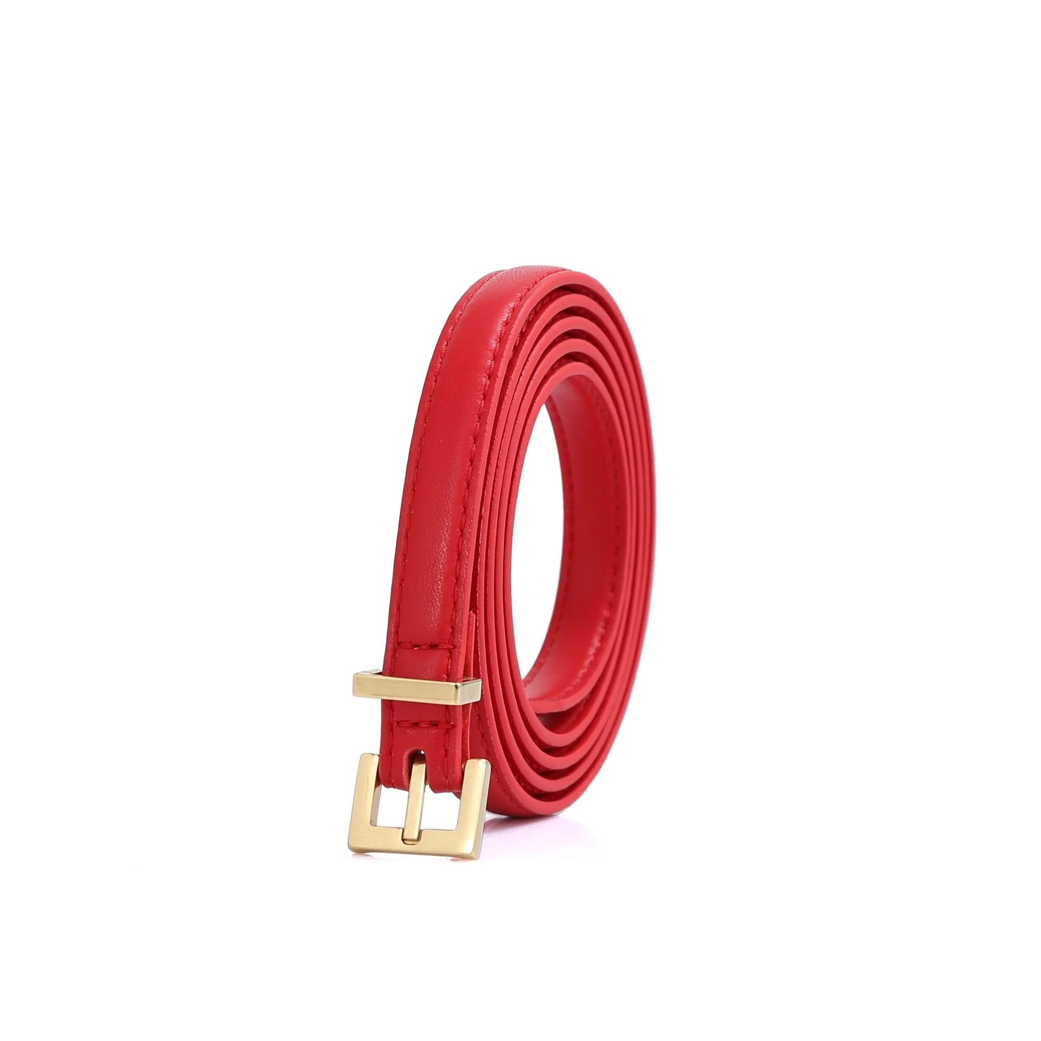 Skinny Belt - Gold Buckle - Image 3