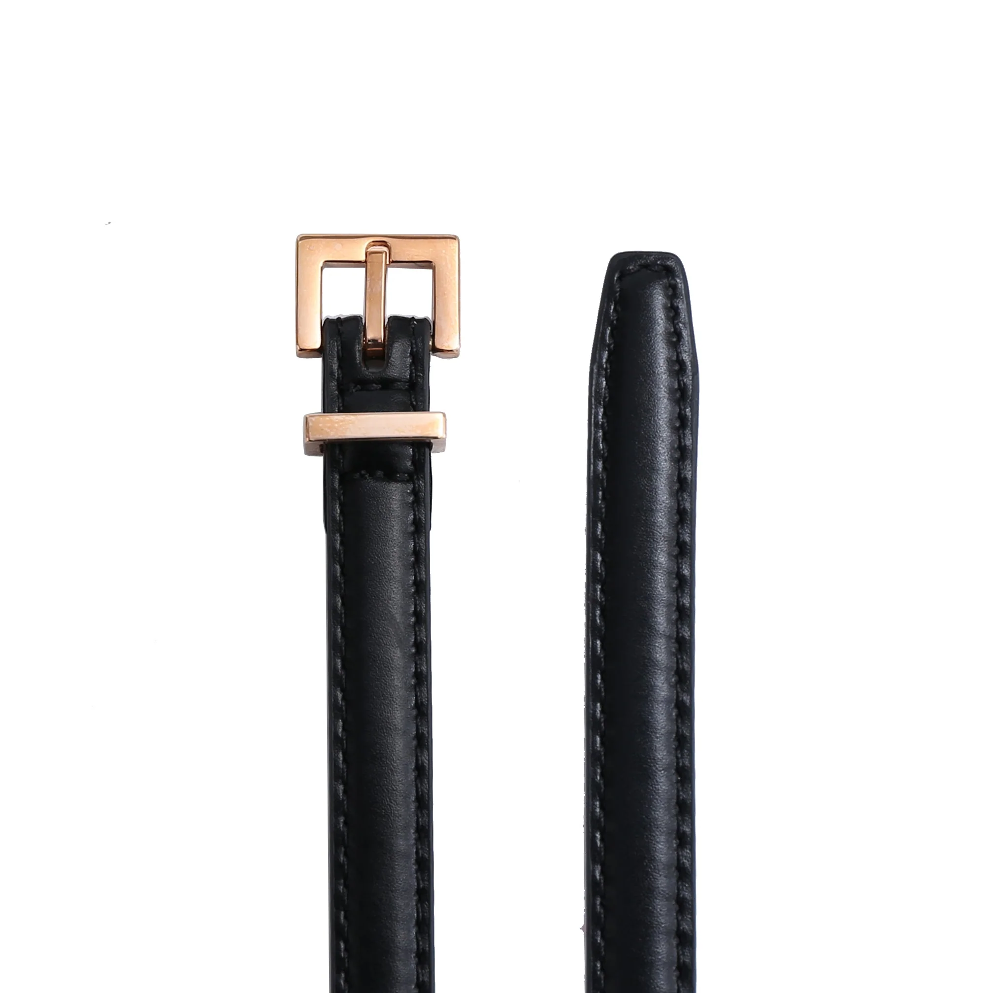 Skinny Belt - Rose Gold Buckle - Image 2