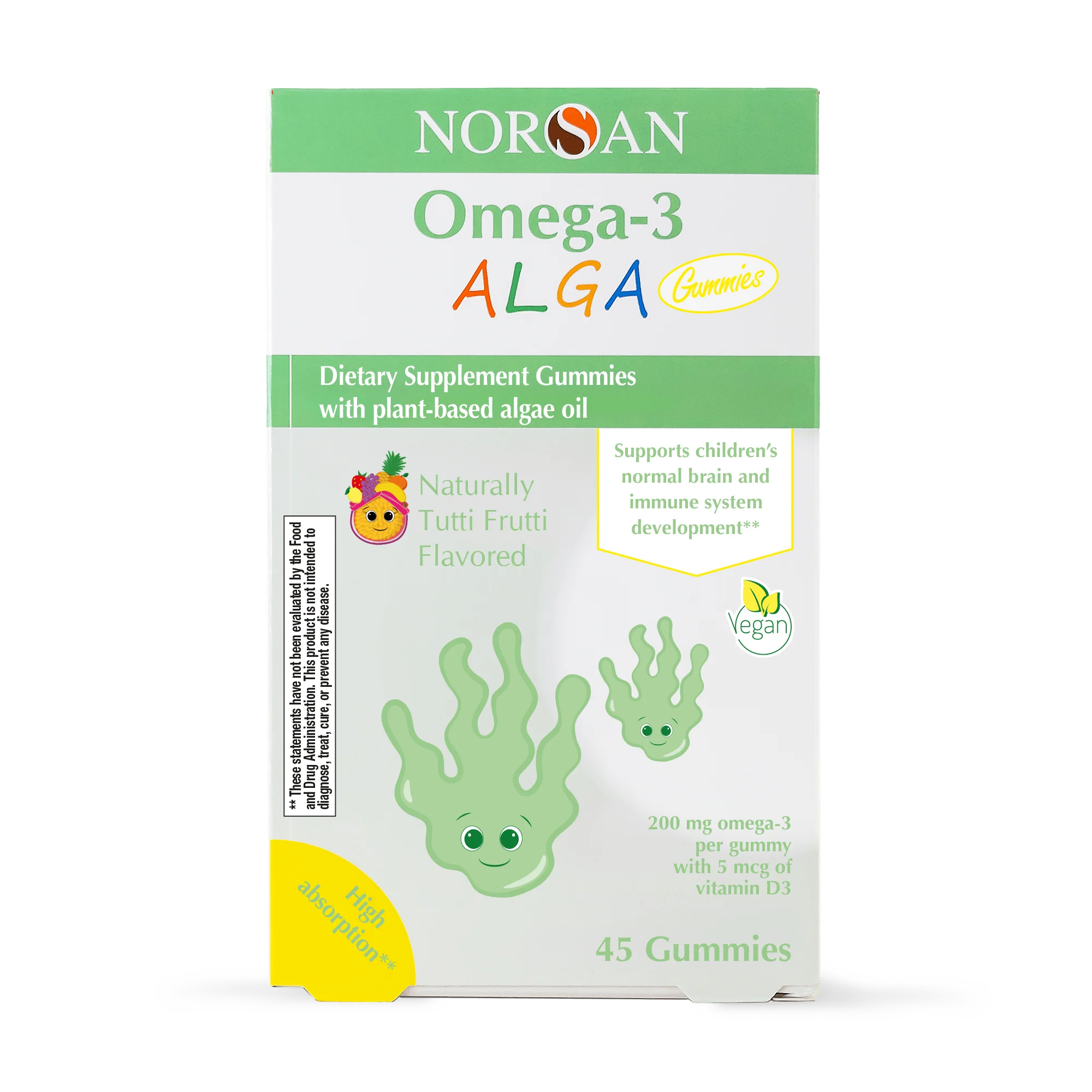 NORSAN Omega-3 ALGA Gummies