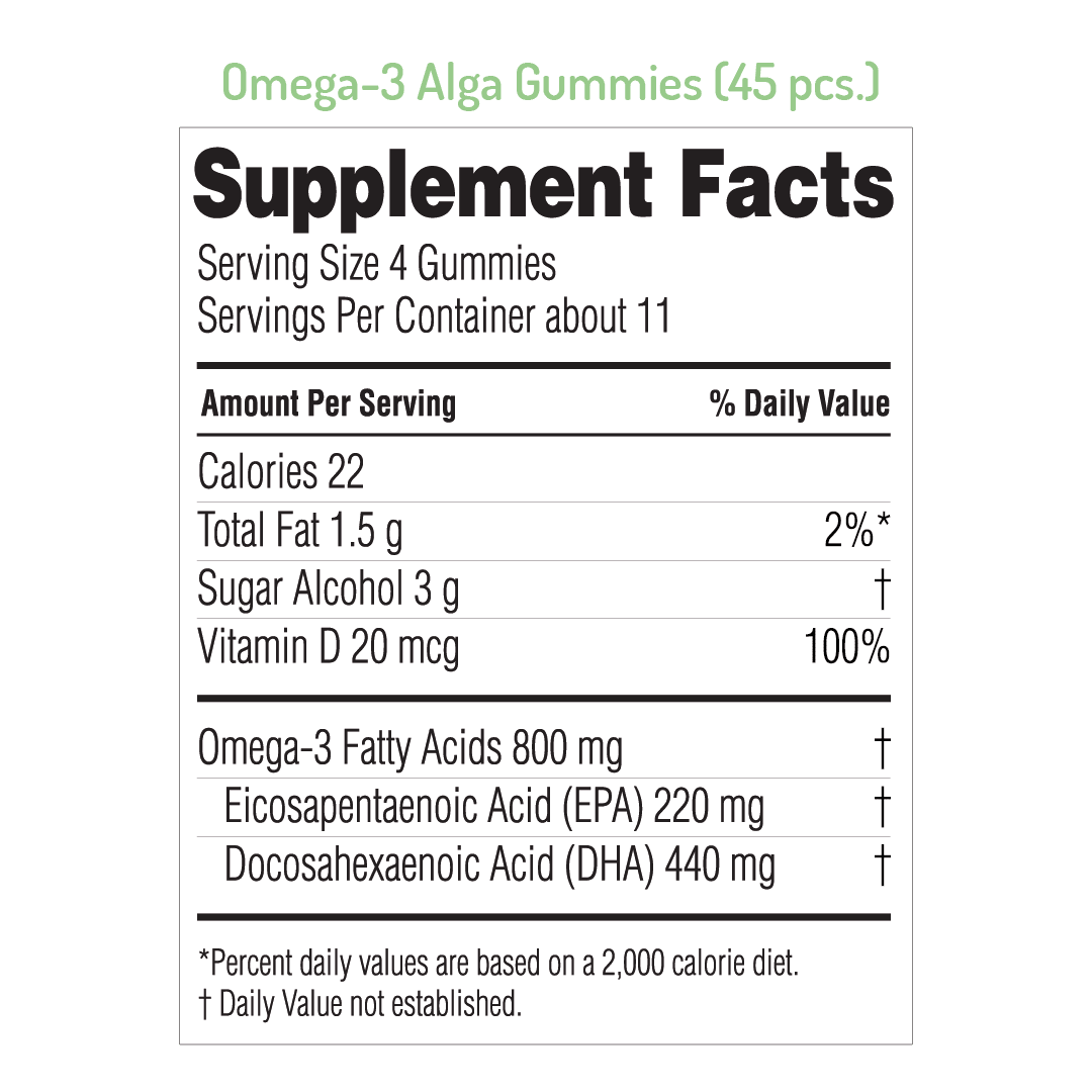 NORSAN Omega-3 ALGA Gummies - Image 2