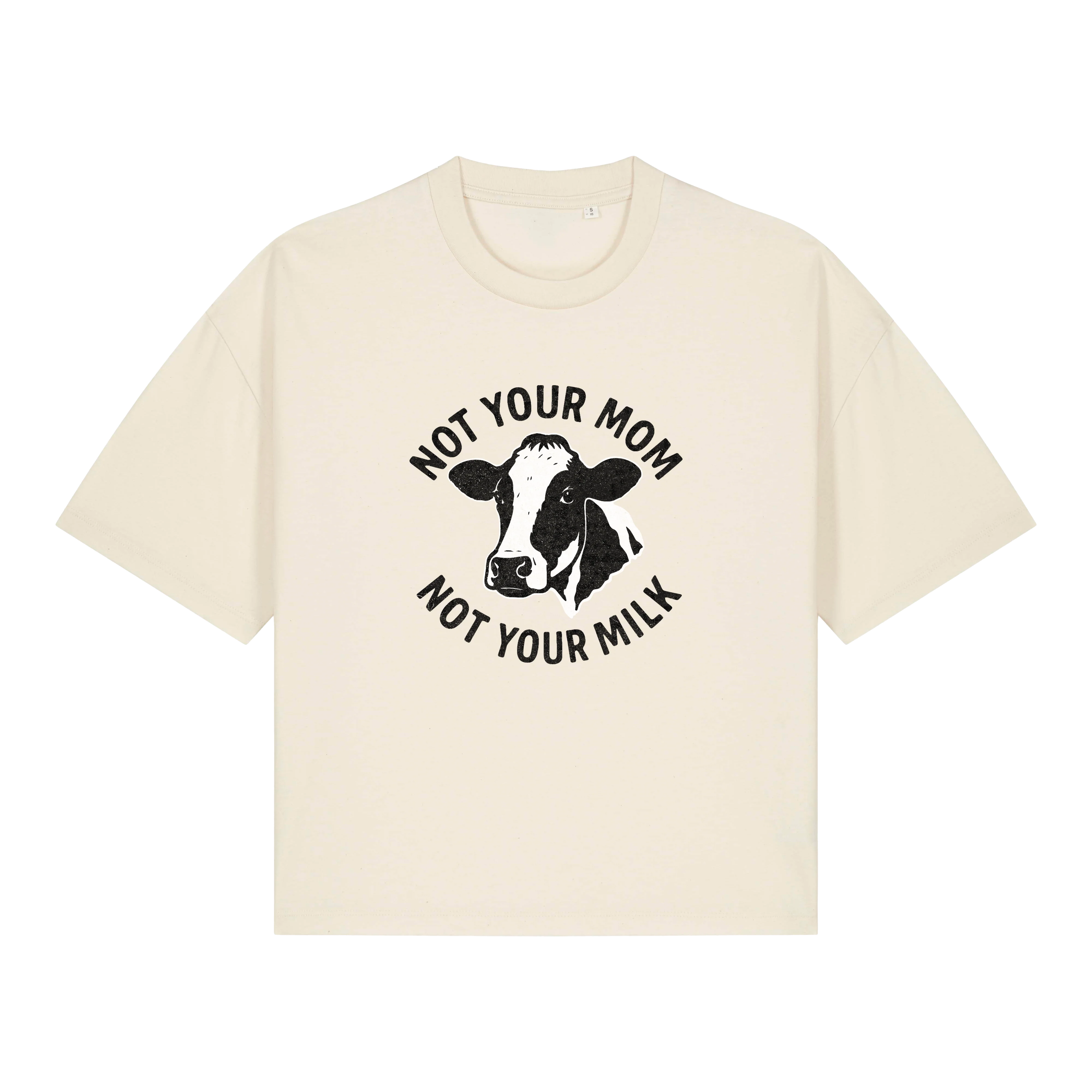 Not Your Mom Not Your Milk Women's Boxy T-Shirt - Image 3
