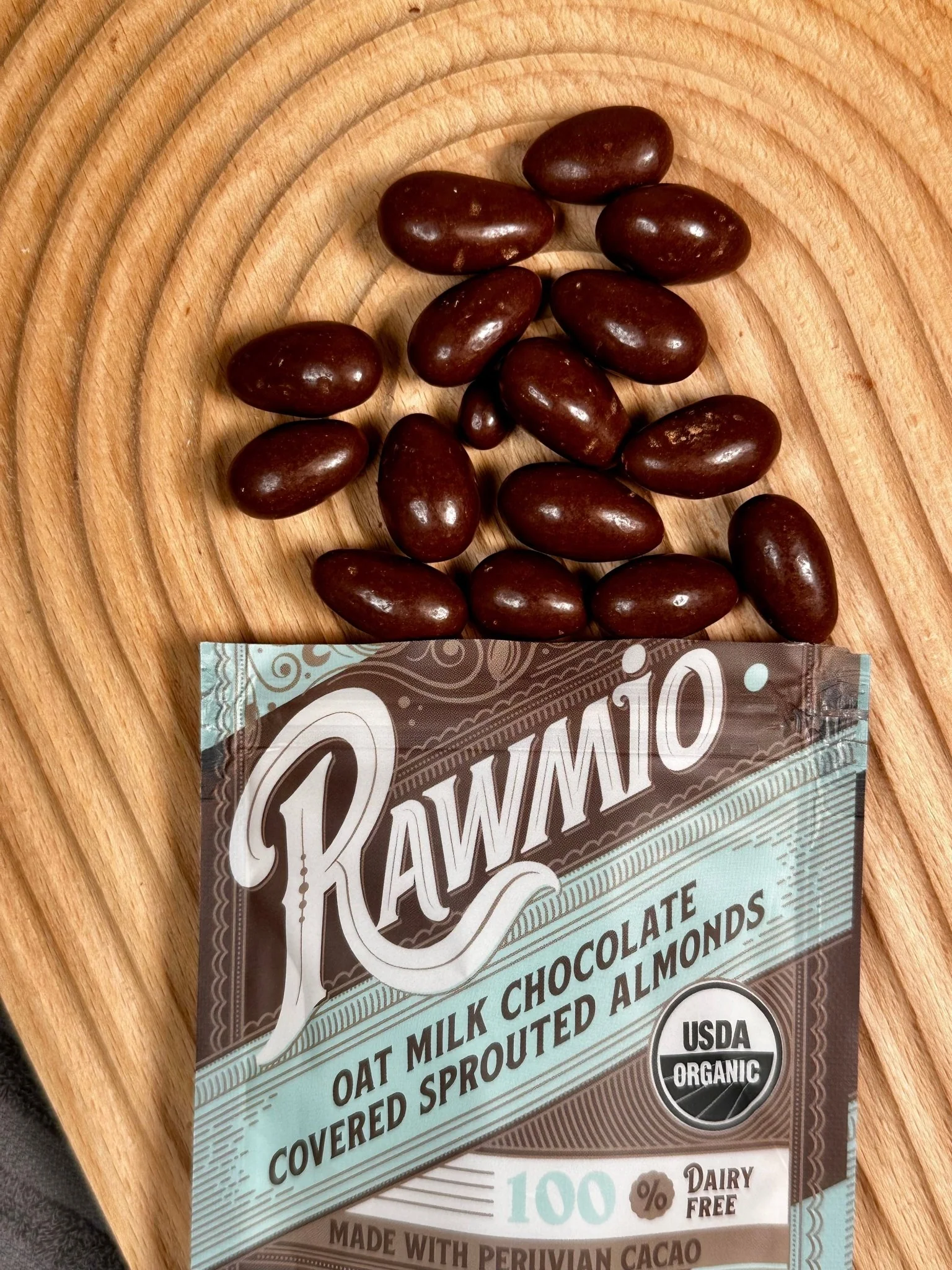 Oat Milk Chocolate Covered Sprouted Almonds - Image 5
