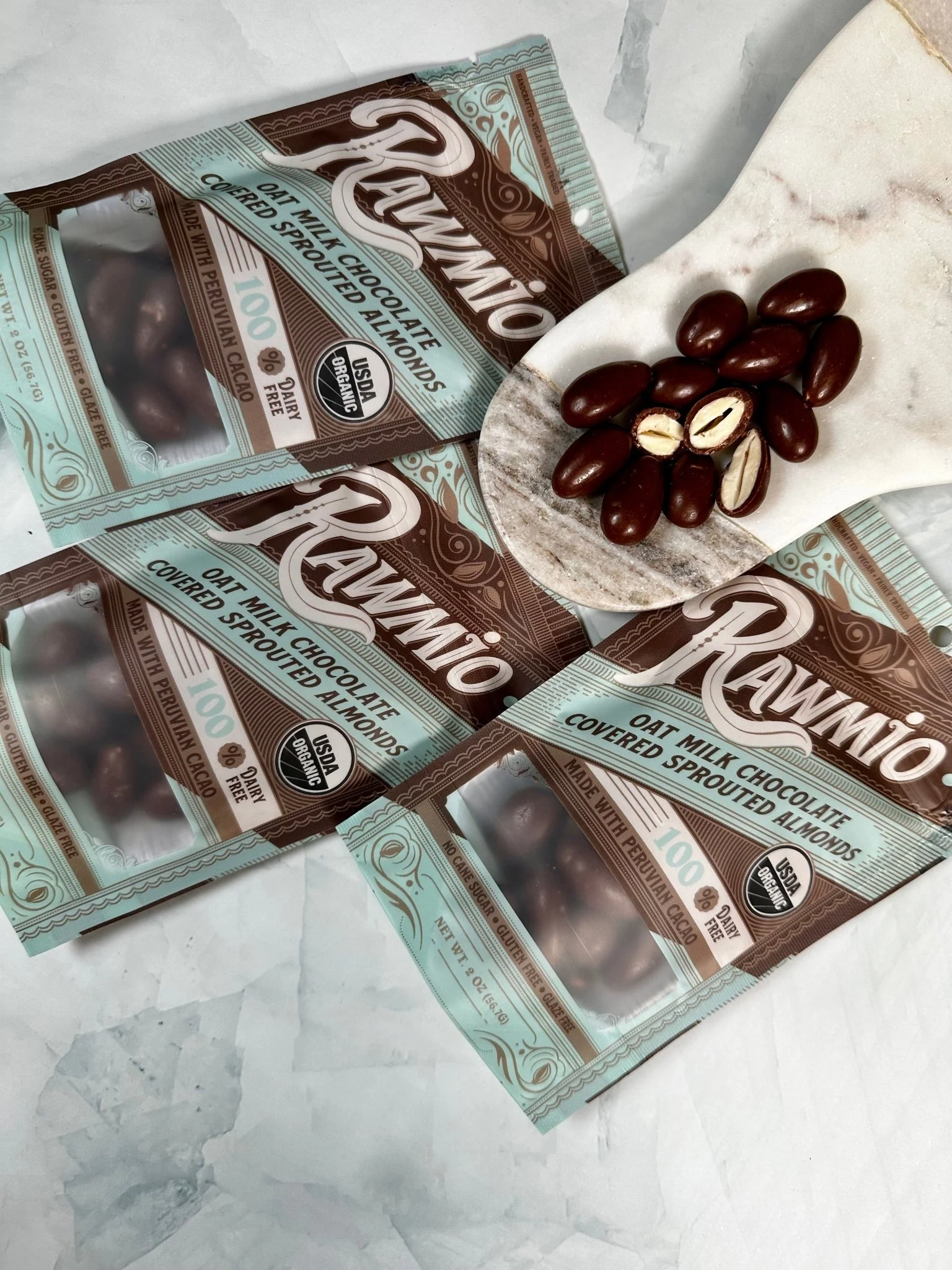 Oat Milk Chocolate Covered Sprouted Almonds - Image 6
