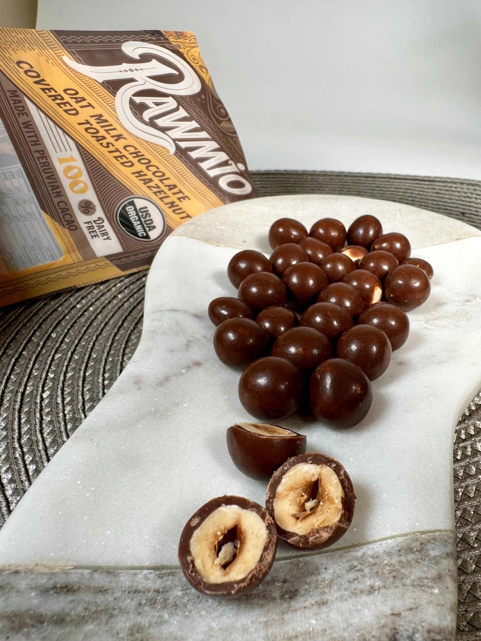 Oat Milk Chocolate Covered Toasted Hazelnuts - Image 4