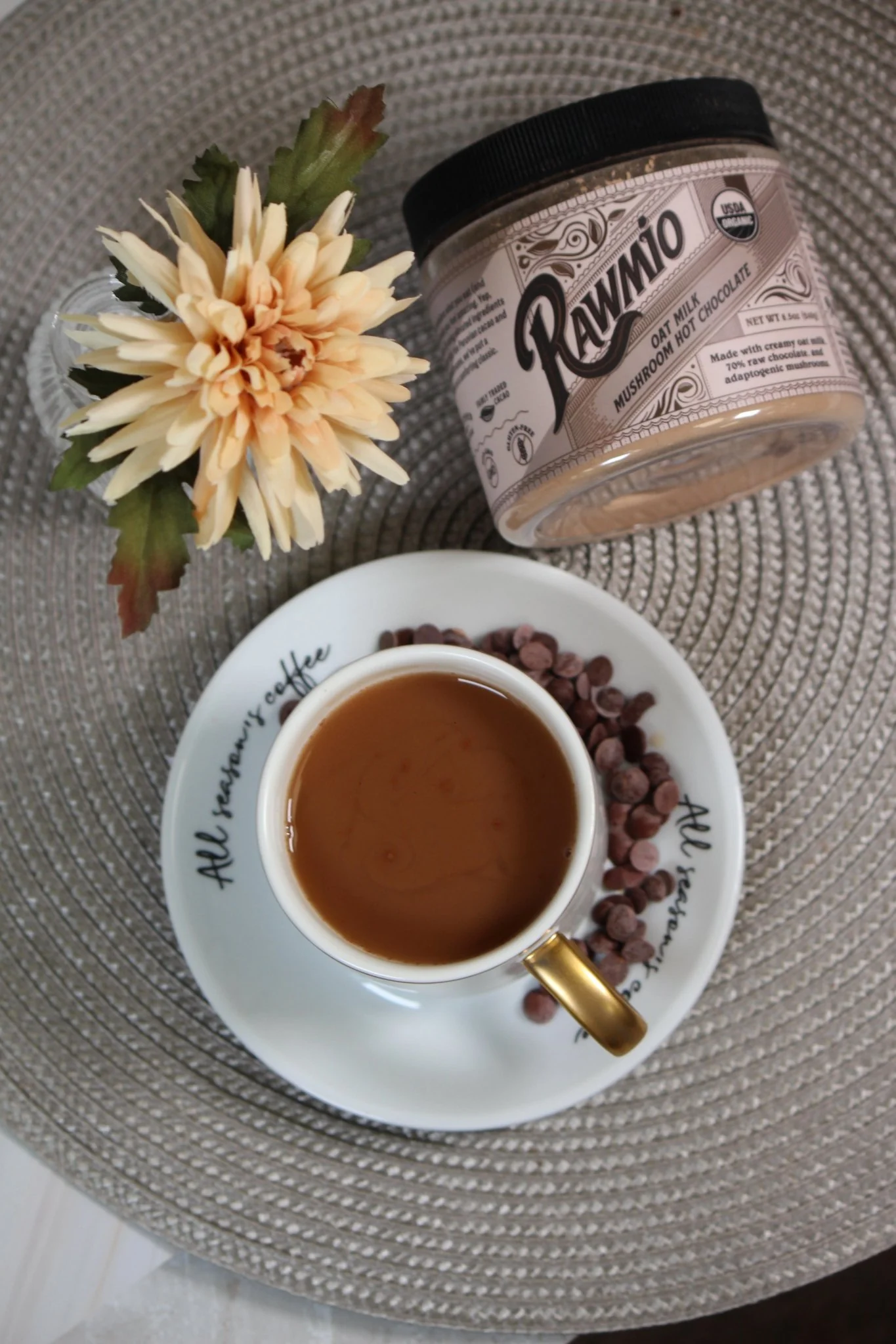 Oat Milk Mushroom Hot Chocolate - Image 8