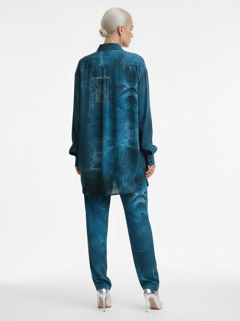 Ocean Icosahedron Day-to-Night Pajama - Image 3