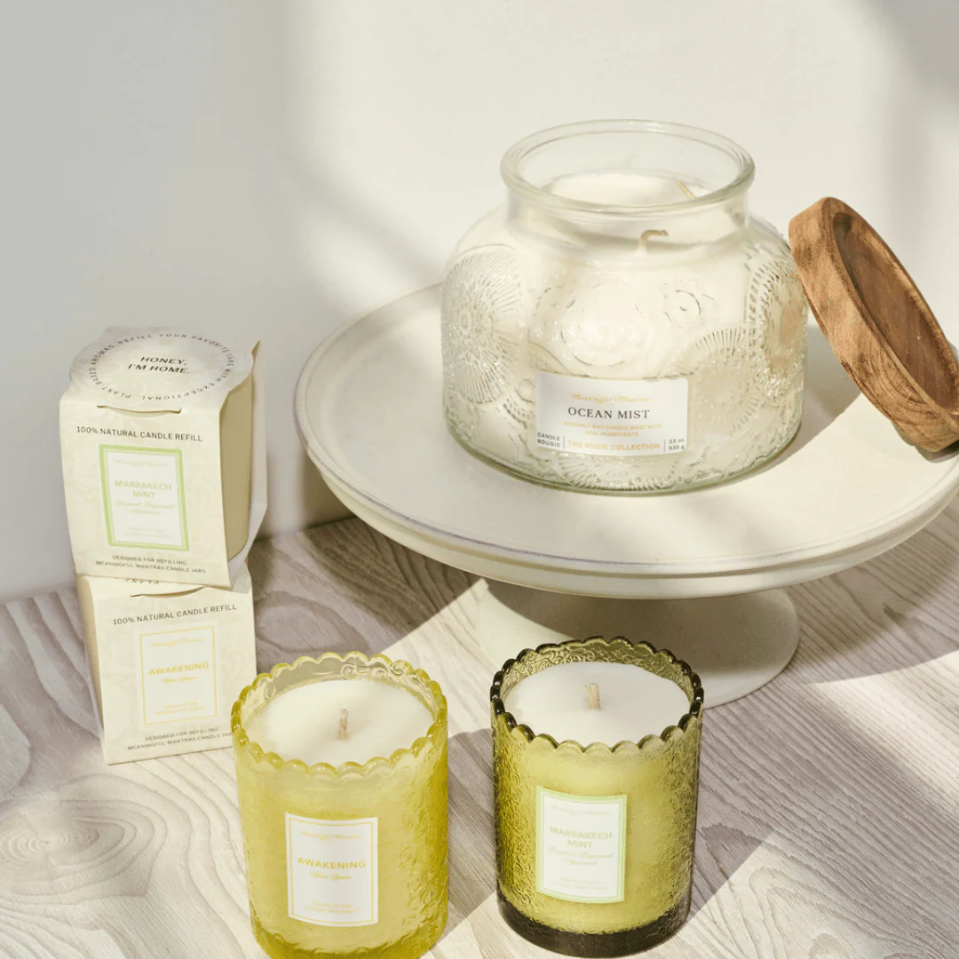 Ocean Mist Natural Candle 33oz Rosie Collection Luxury Three Wick - Image 4