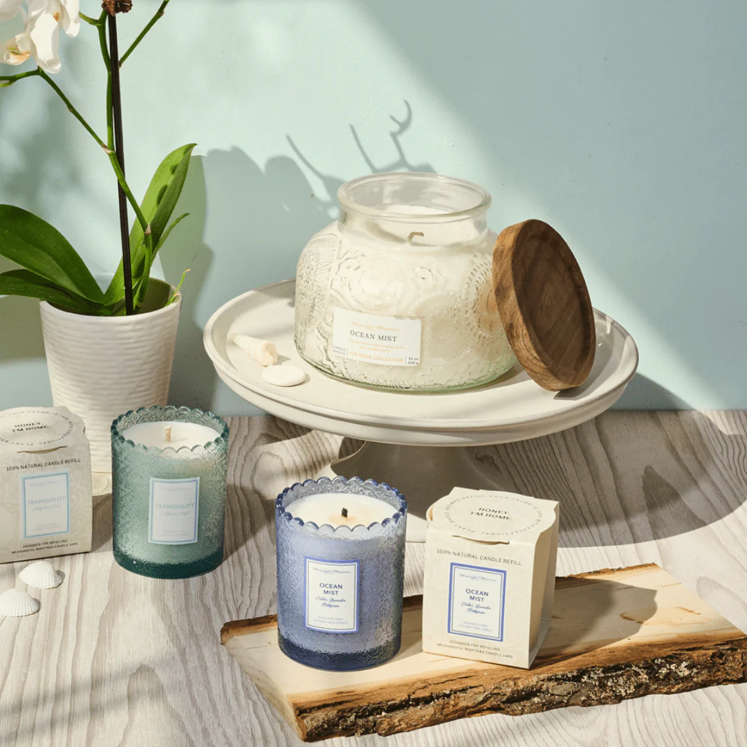 Ocean Mist Natural Candle 33oz Rosie Collection Luxury Three Wick - Image 5