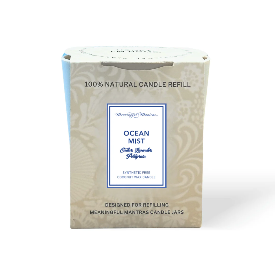 Ocean Mist Natural Candle 8oz Kaia Collection Refill