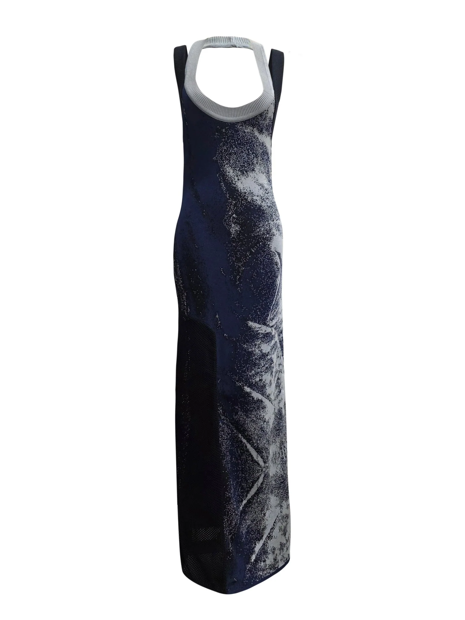 OCEAN SPINE KNITTED ORGANIC GOWN - Image 5