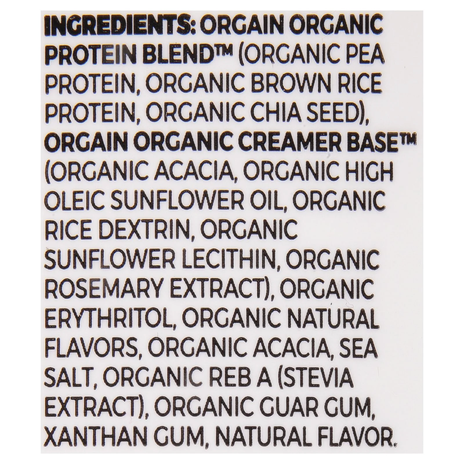 Orgain Organic Plant Based Protein Powder - 1 Each - 1.02 Lb - Image 3