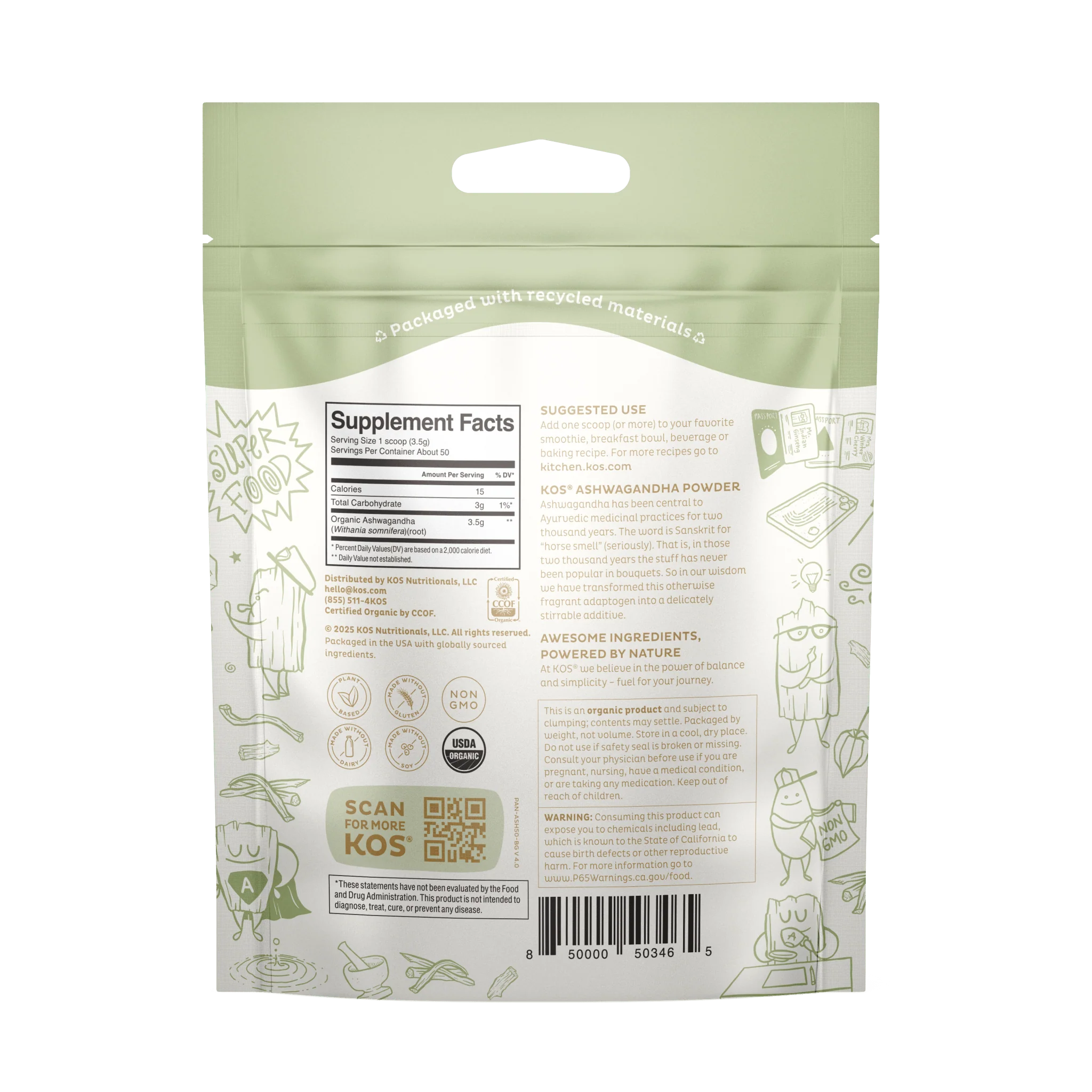 Organic Ashwagandha Powder - Image 2
