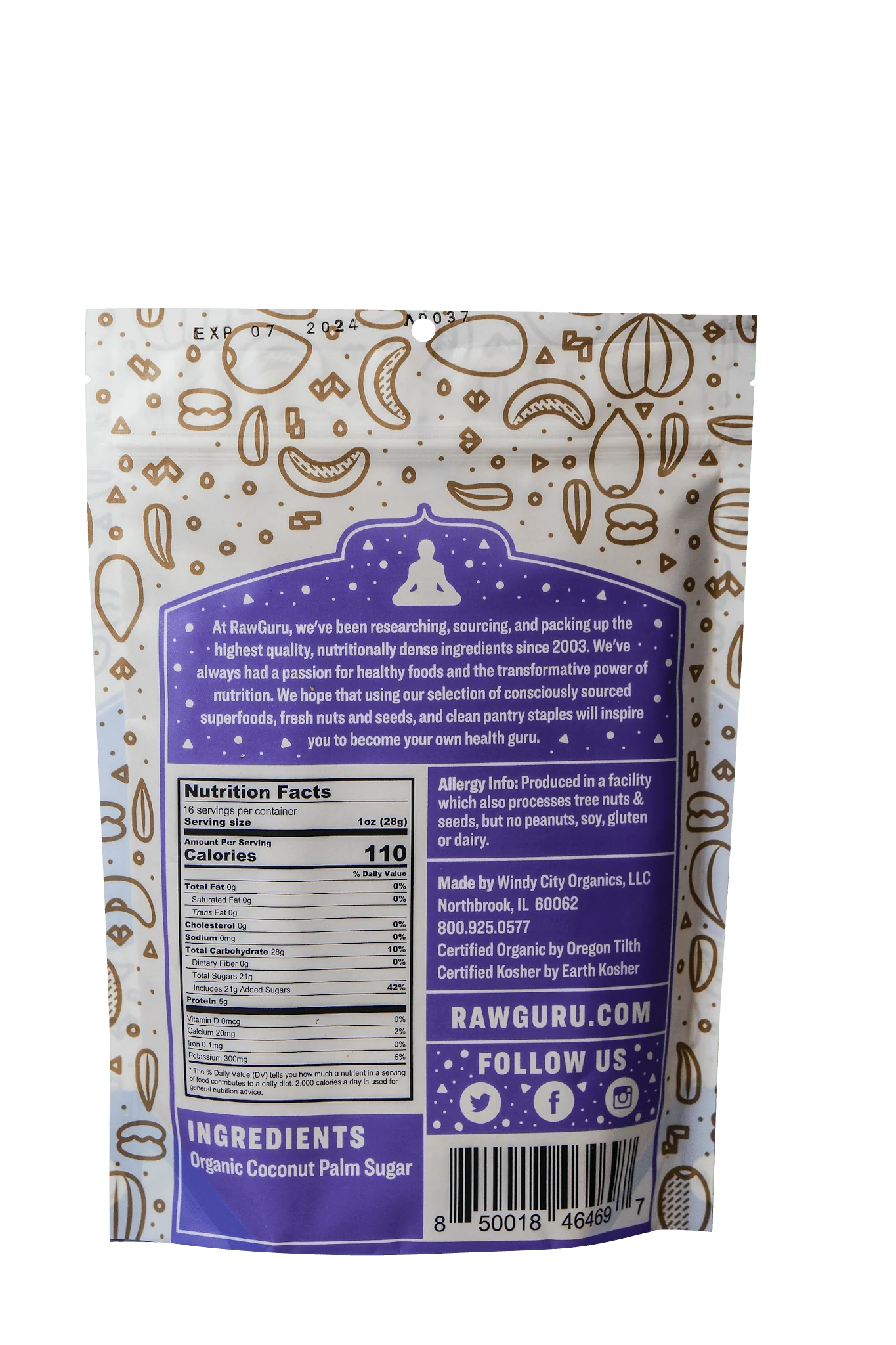 Organic Bali Coconut Sugar | 16 oz - Image 2