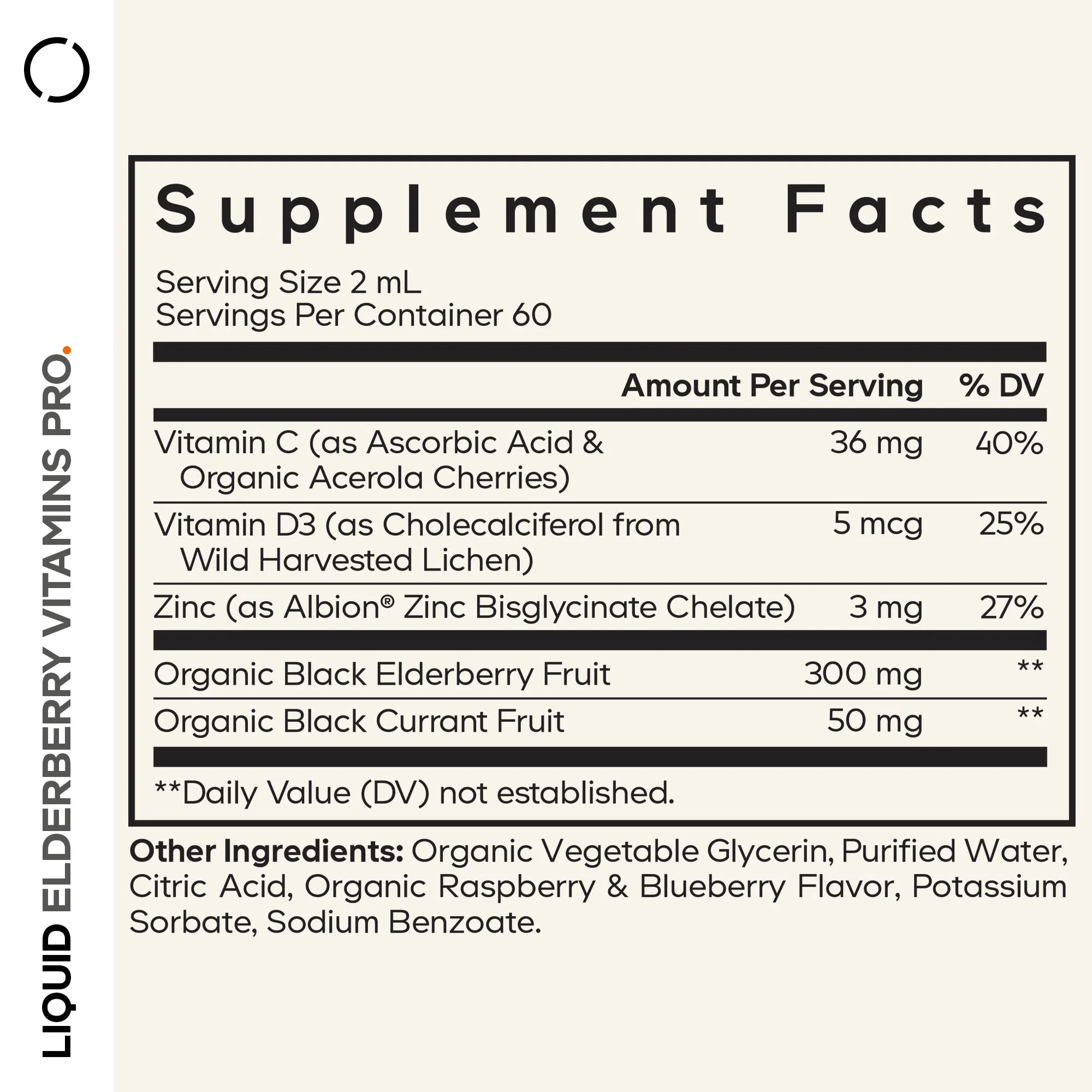 Organic Black Elderberry Liquid Syrup - Image 4