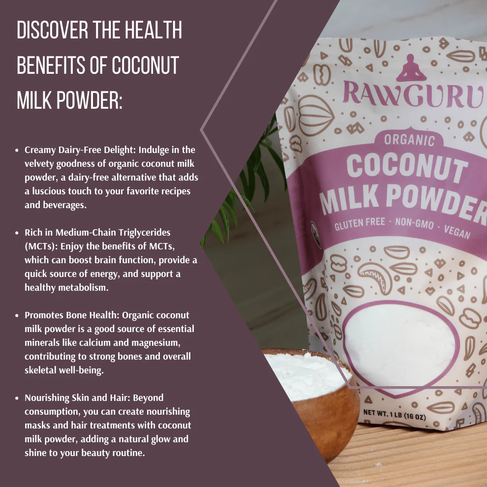 Organic Coconut Milk Powder - 16 oz - Image 7