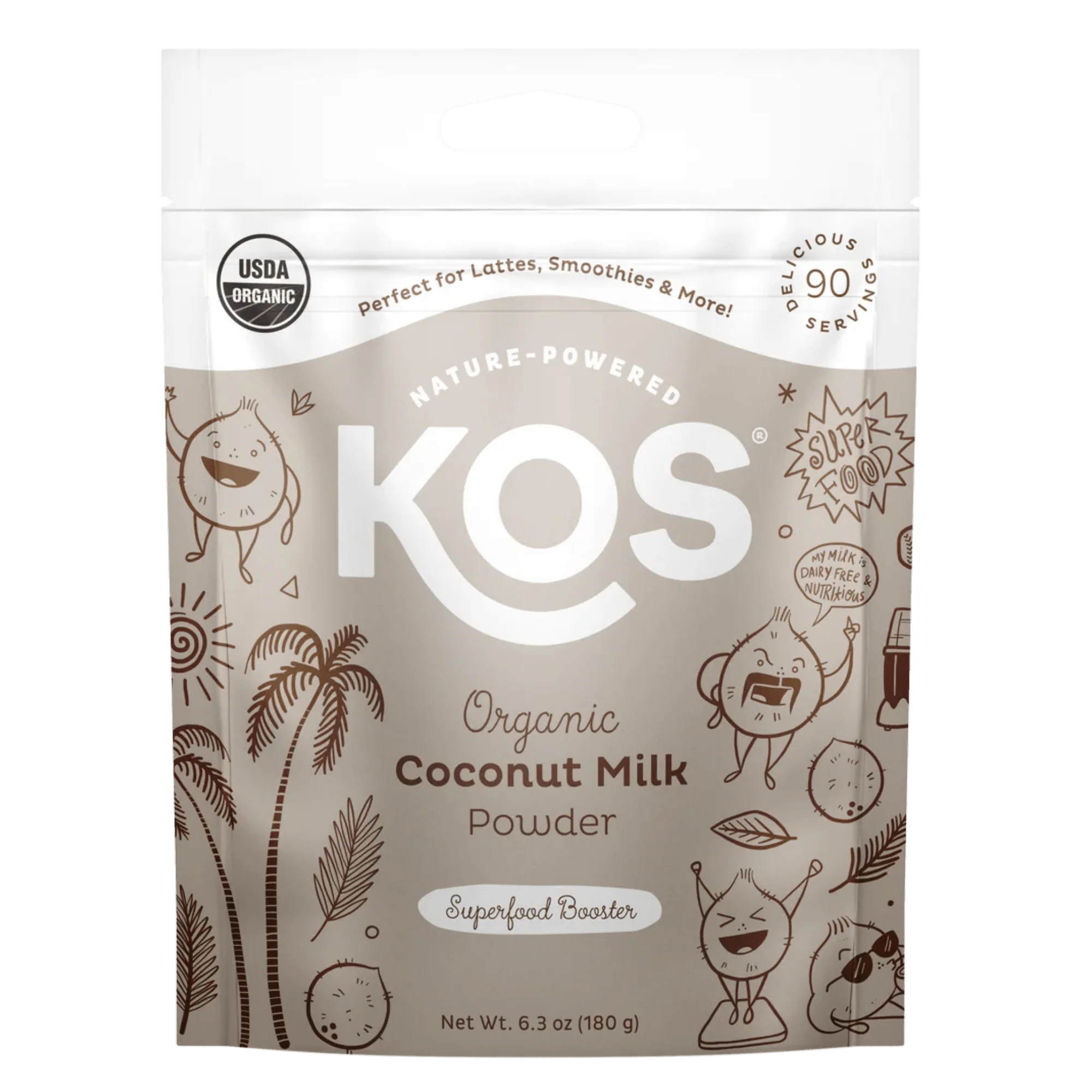 Organic Coconut Milk Powder, 90 Servings