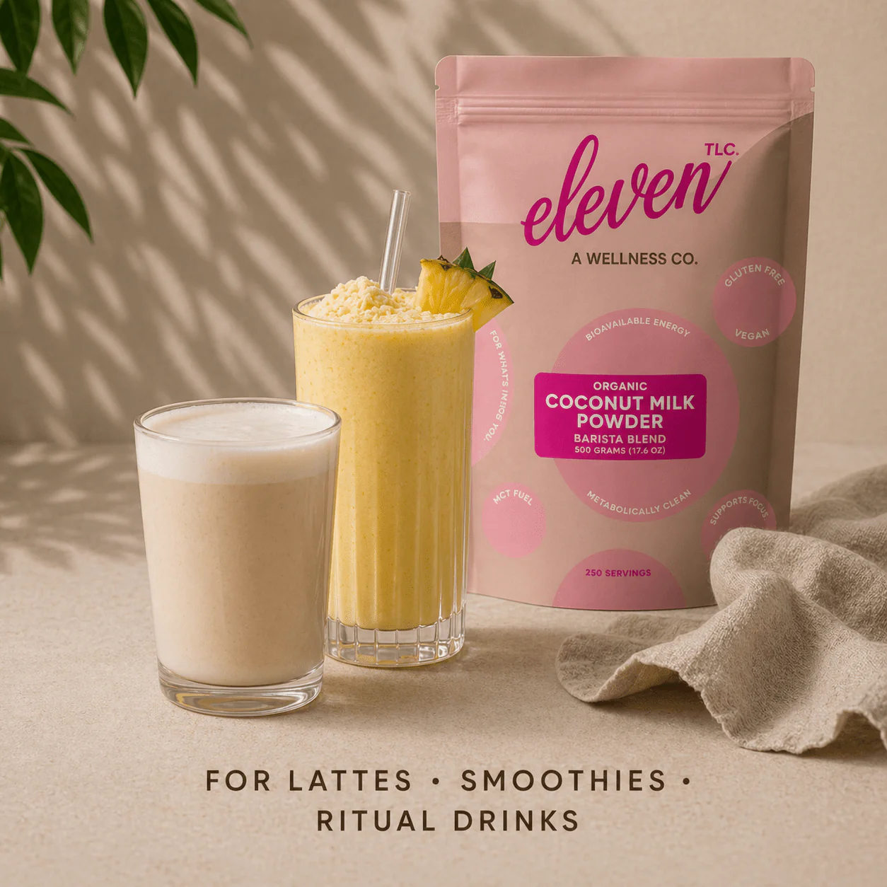 Organic Coconut Milk Powder: Superfood | 500g (250 Servings) - Image 2