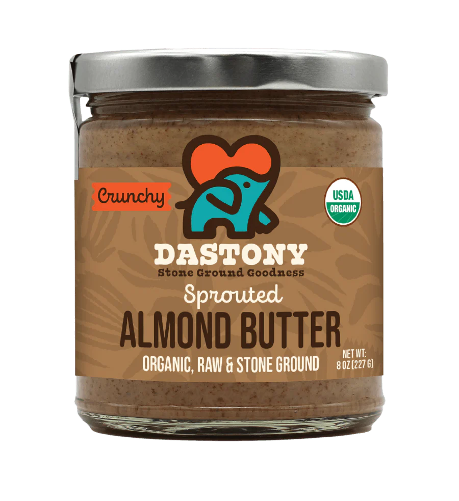 Organic Crunchy Sprouted Almond Butter