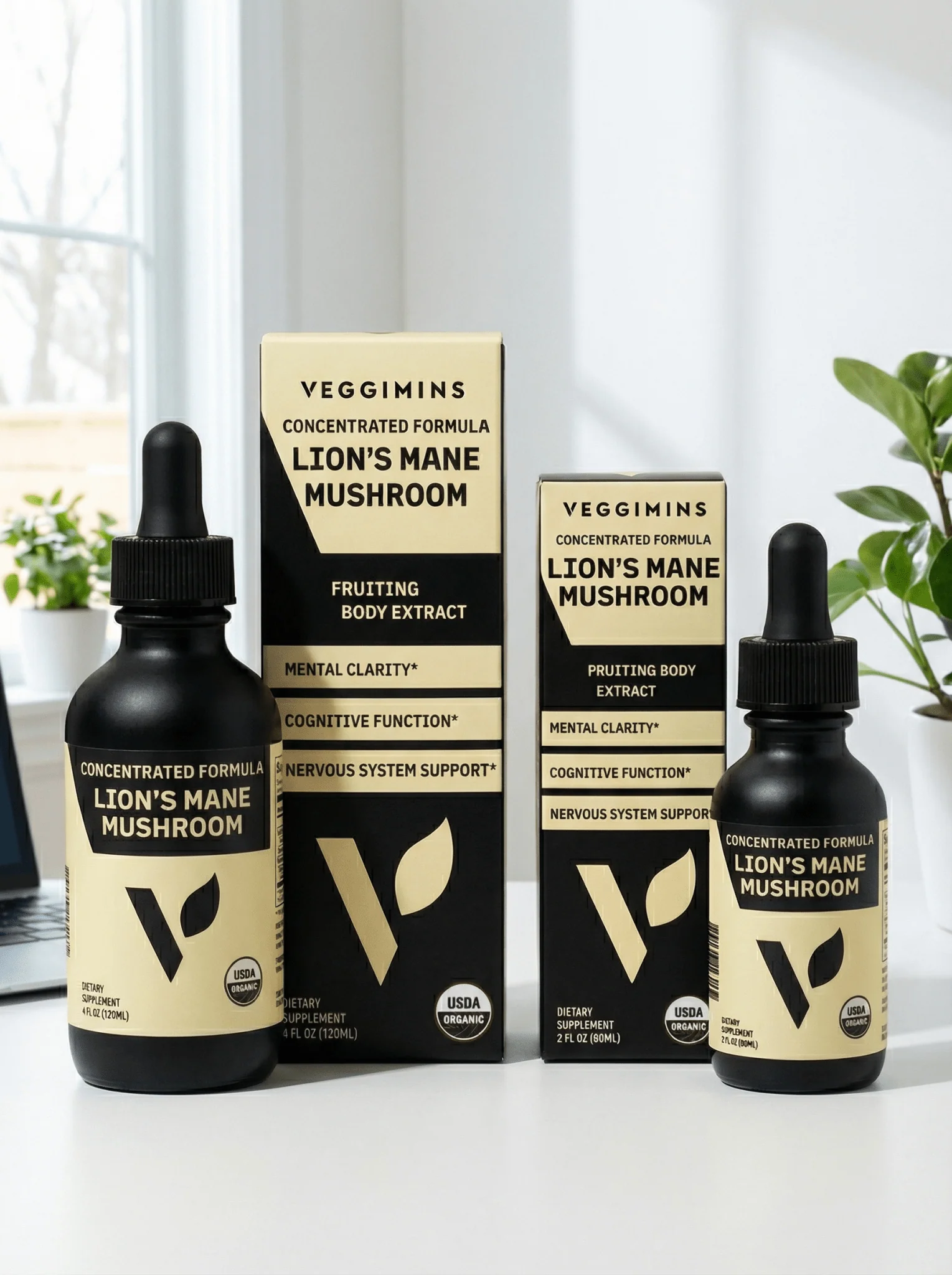 Veggimins Organic Lion's Mane Mushroom, 4oz - Image 11