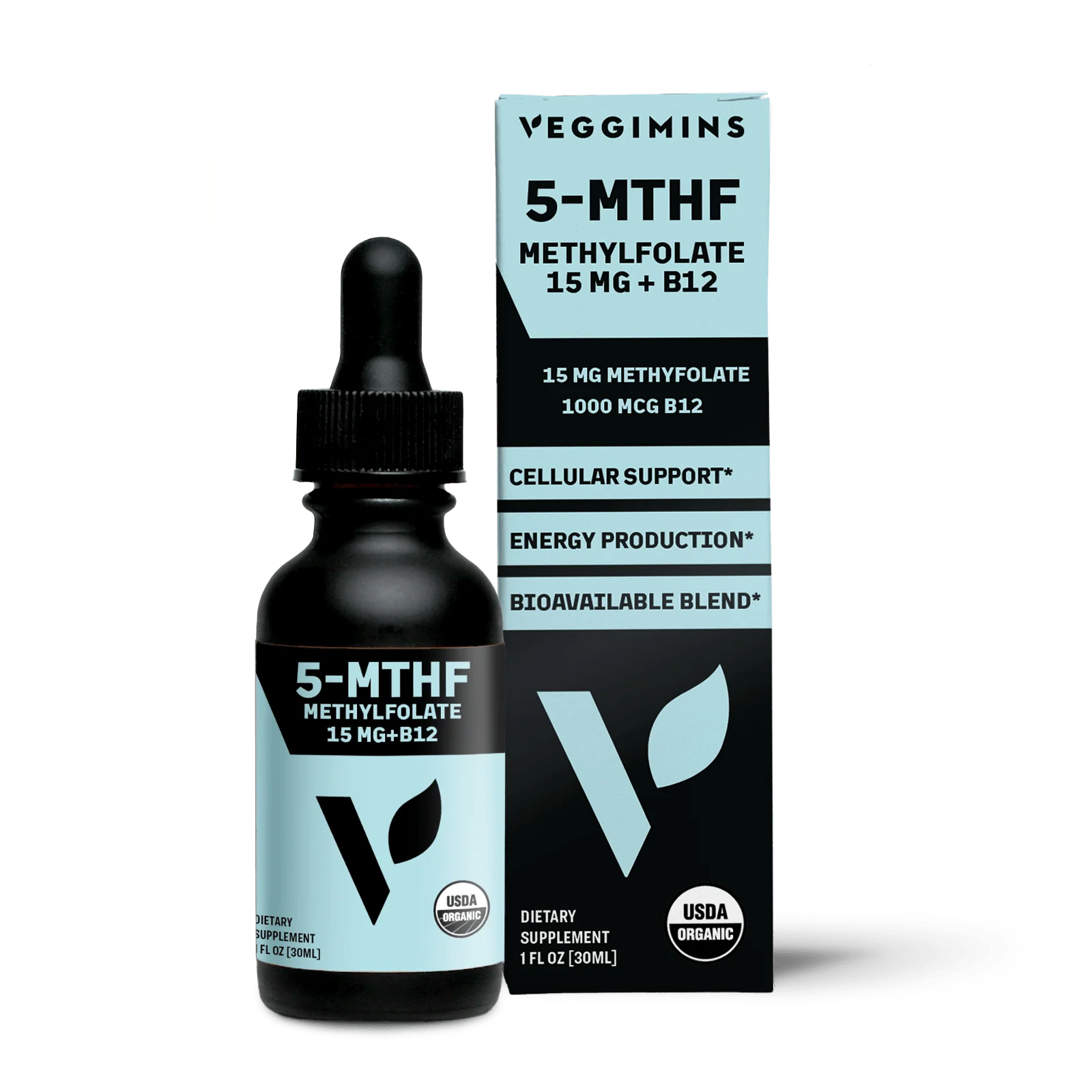 Organic Methylfolate 15mg + B12
