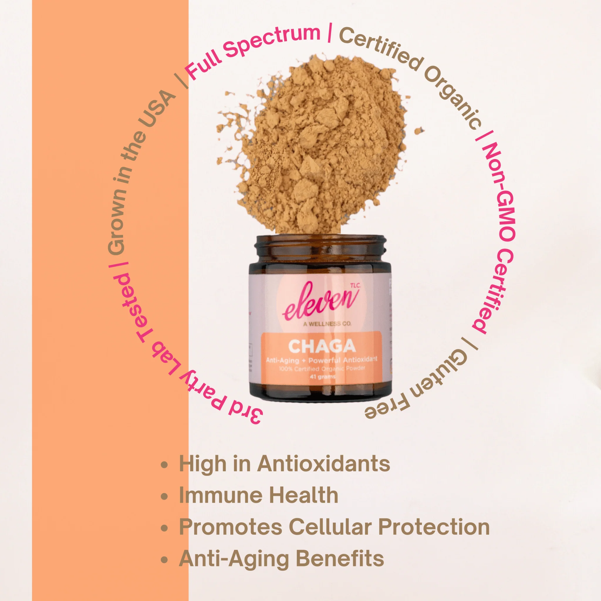 Organic Mushroom Powder Bundle | Chaga, Reishi, Cordyceps, & Lion's Mane Superfoods - Image 7