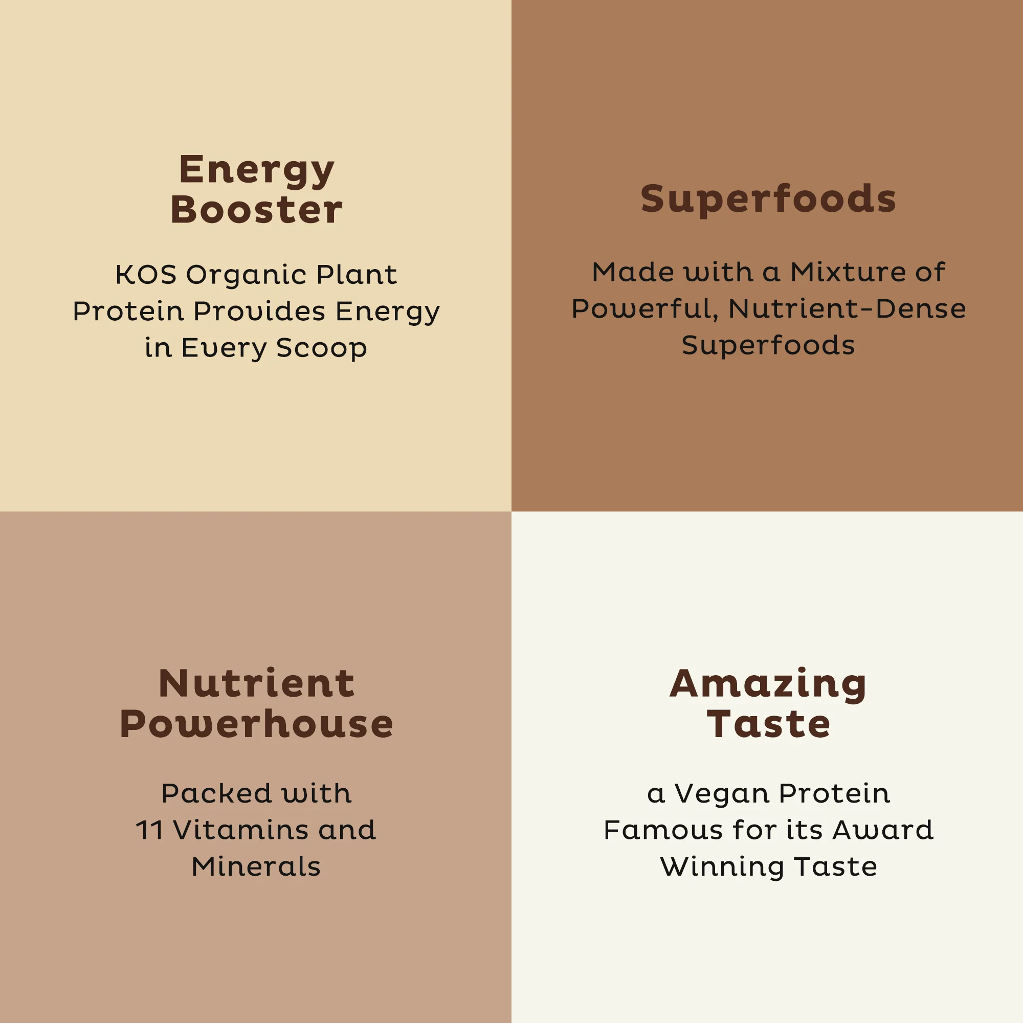 Organic Plant Based Protein Powder Strawberries & Cream Flavored, 15 Servings - Image 4