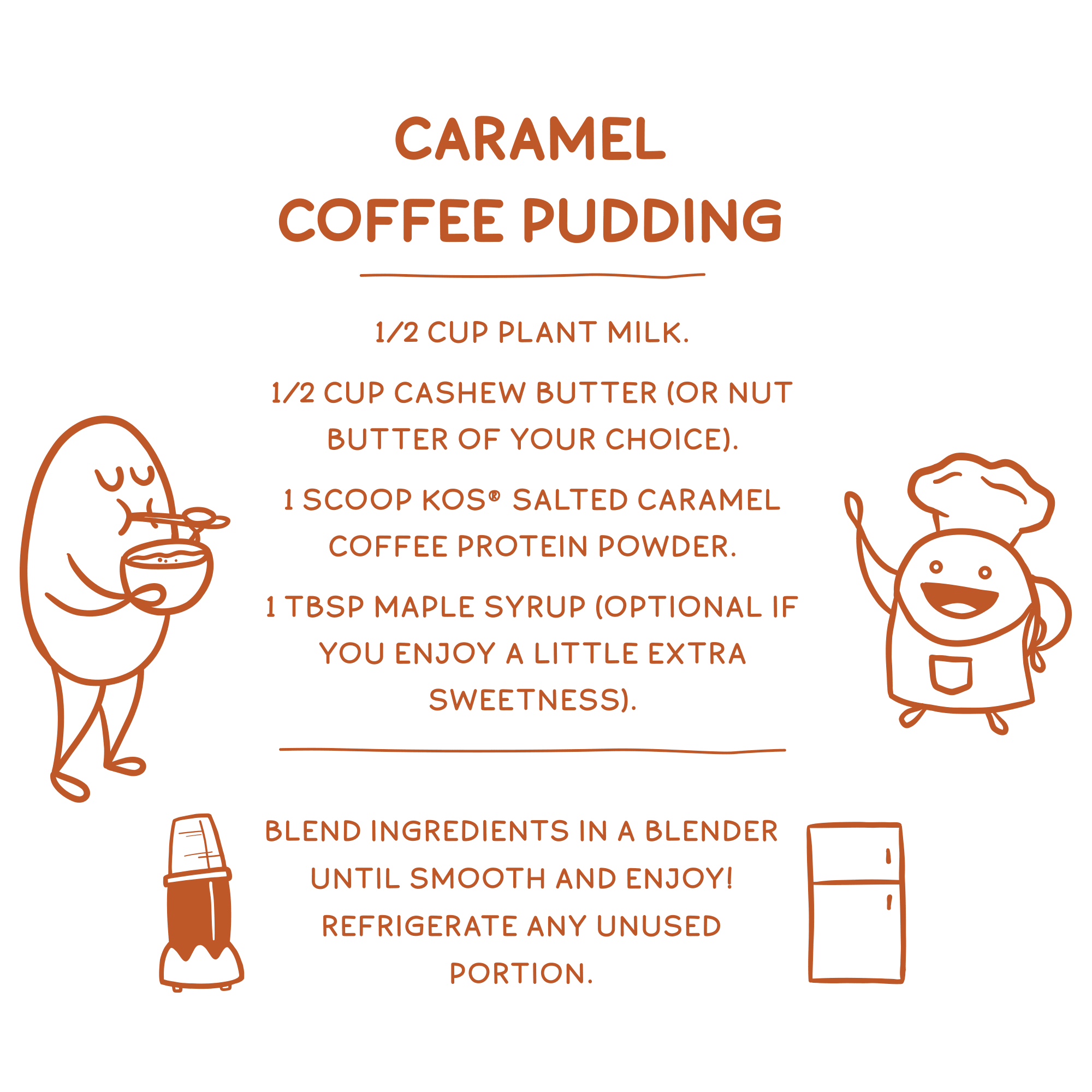 Organic Plant Protein, Salted Caramel Coffee, 28 Servings - Image 4