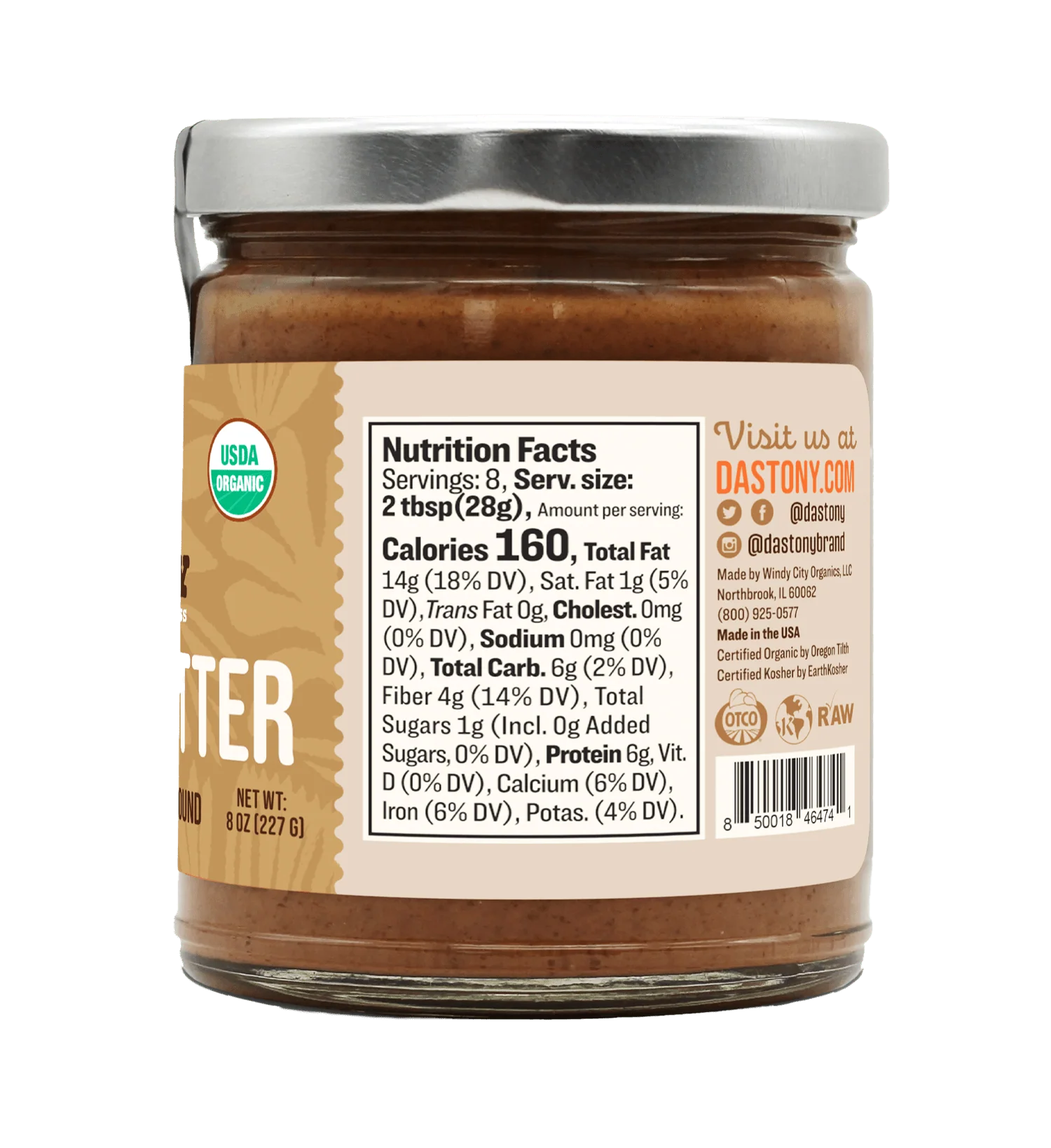 Organic Raw Almond Butter - Image 2