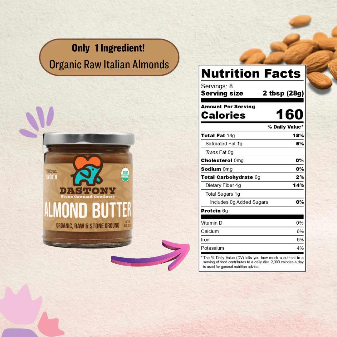 Organic Raw Almond Butter - Image 3