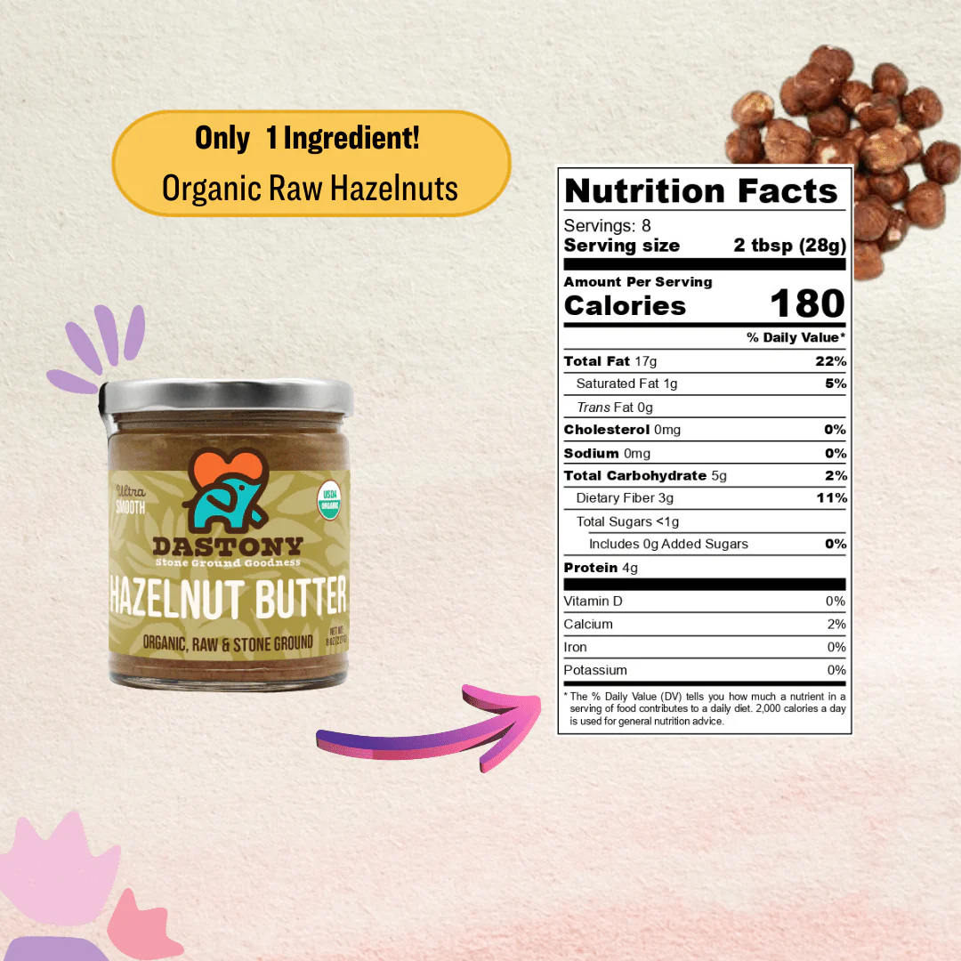 Organic Raw Hazelnut Butter - Image 3
