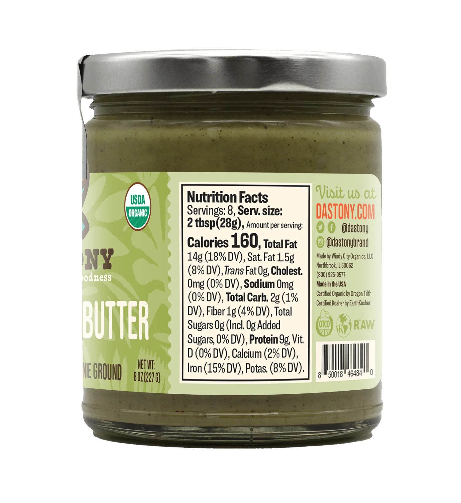 Organic Raw Hemp Seed Butter - Image 2