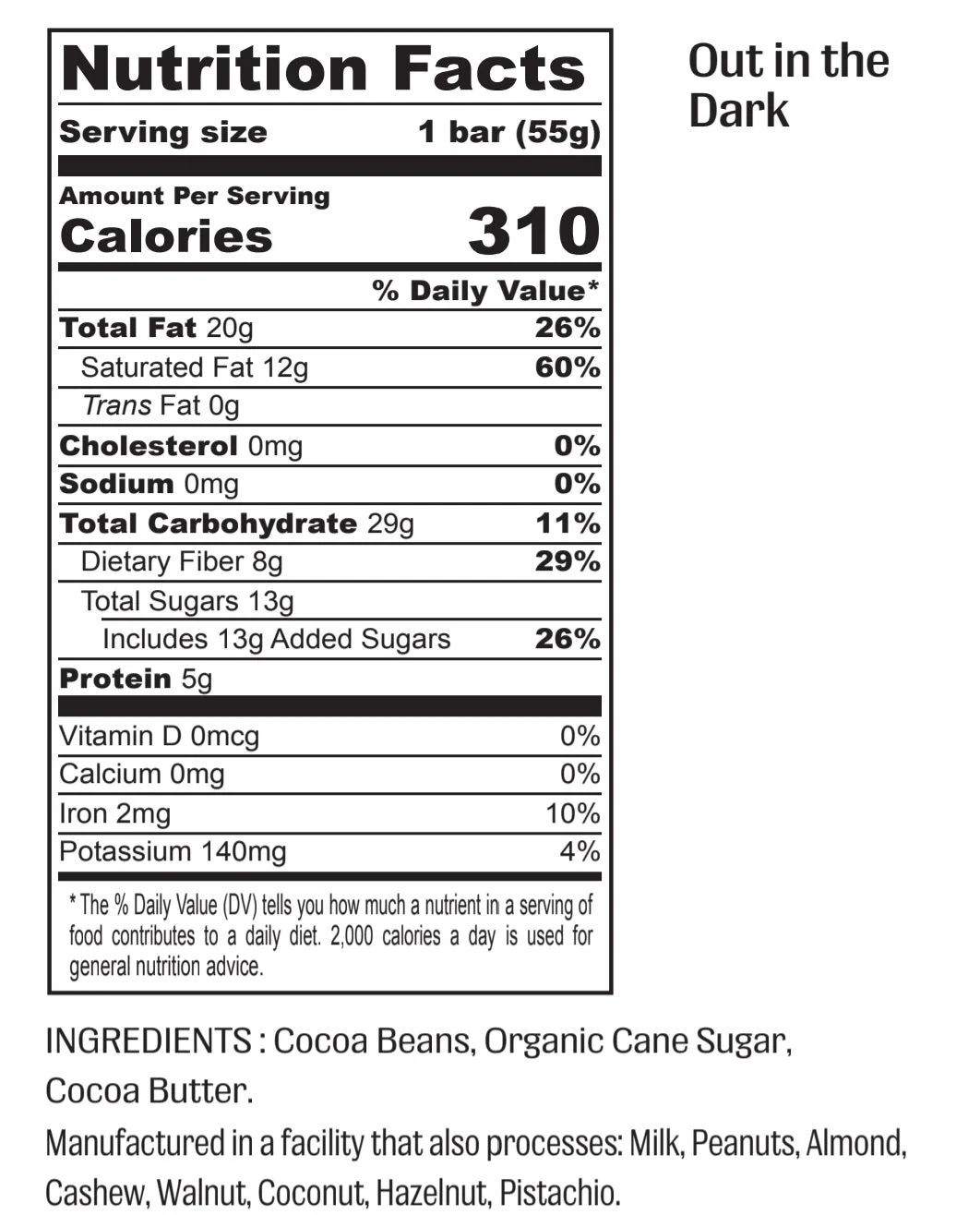 Out in the Dark - 73% Dark Chocolate - Image 6