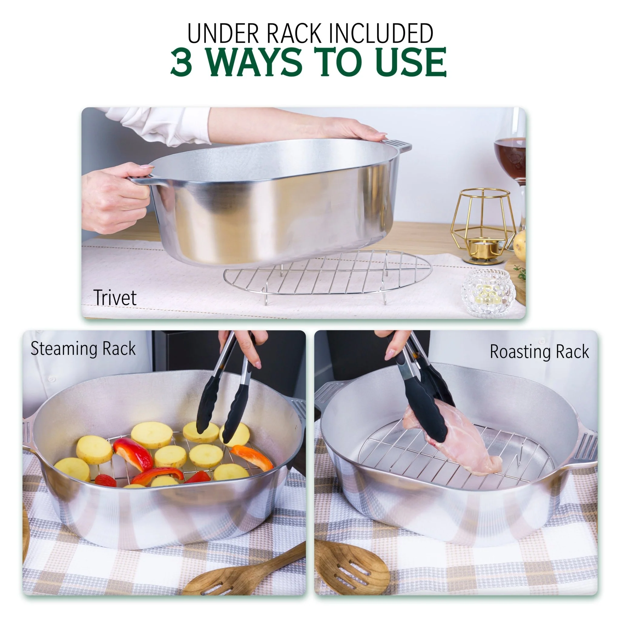 Oval Dutch Oven with Lid - 10 Quart (15 Inch) - Image 9