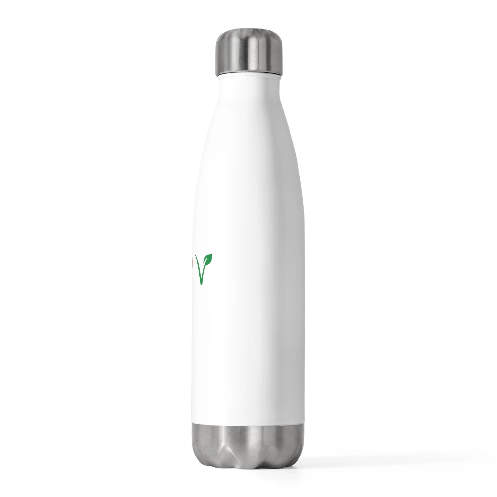 Peace Love Vegan - 20oz Insulated Water Bottle - Image 2