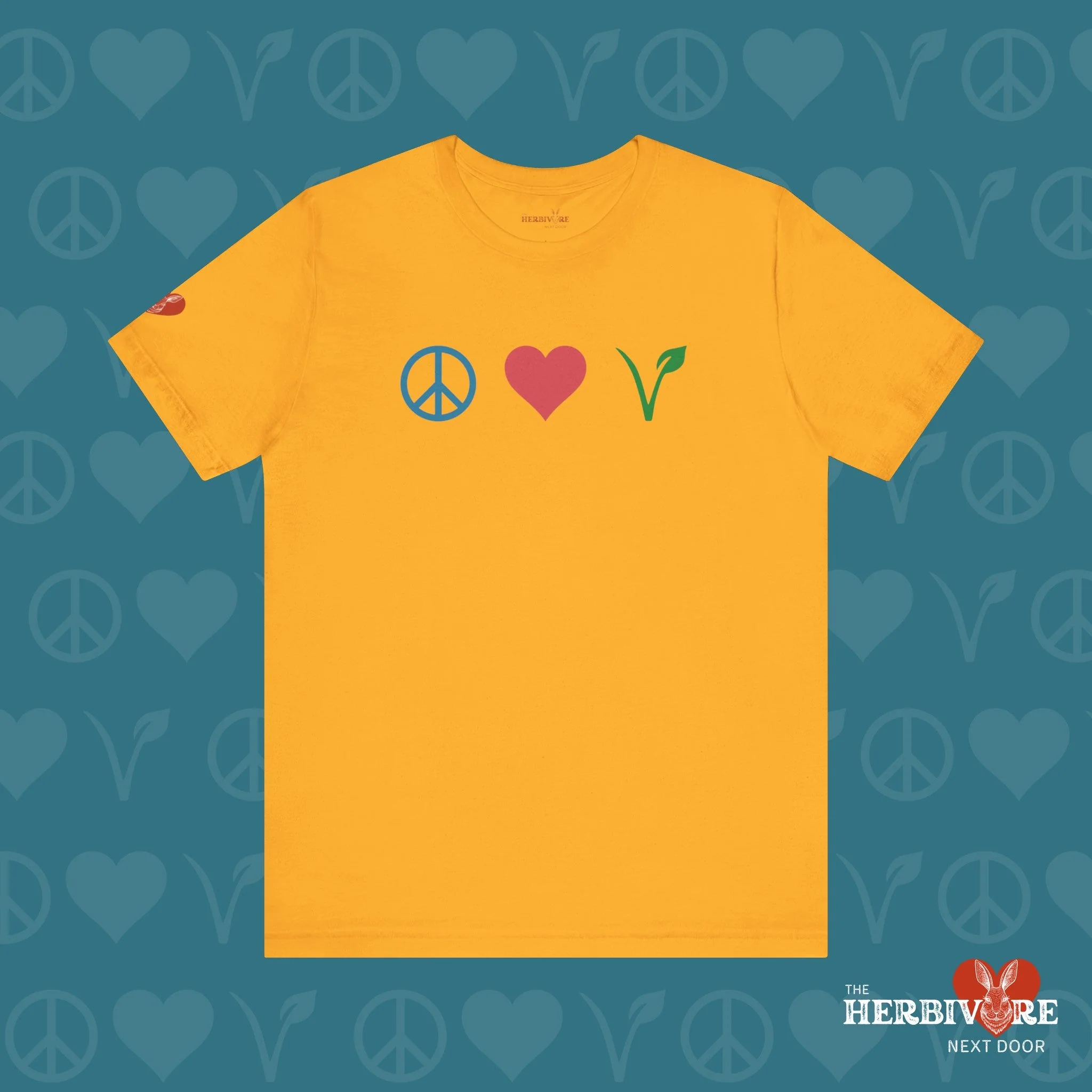 Peace Love Vegan - Unisex - Image 4