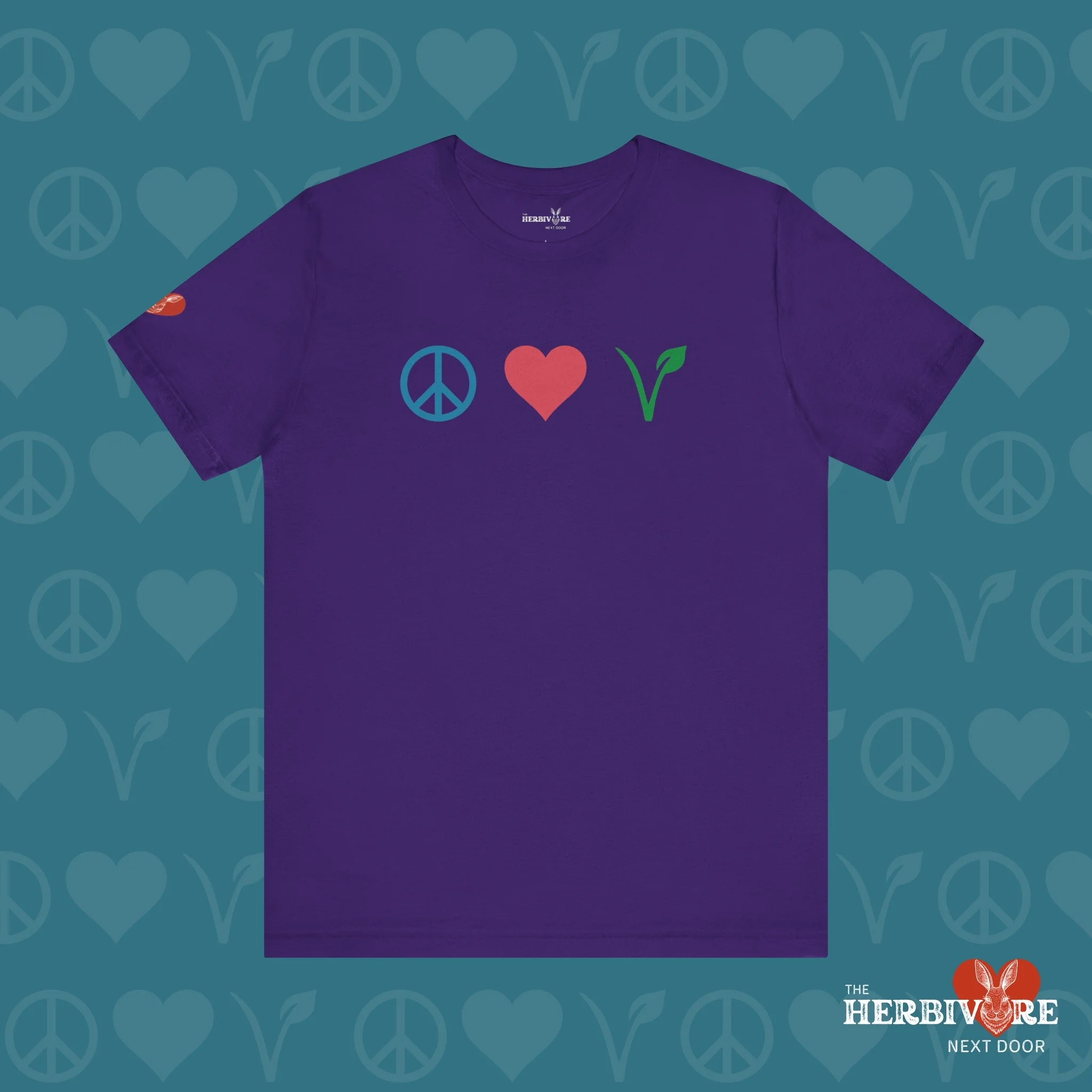 Peace Love Vegan - Unisex - Image 6