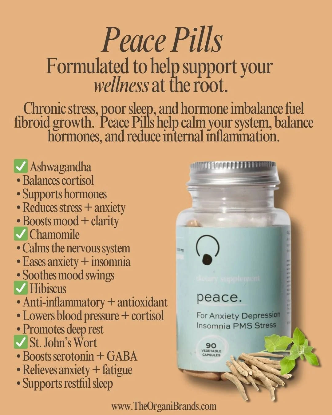 Peace Pills - Natural Wellness Supplement - Image 4