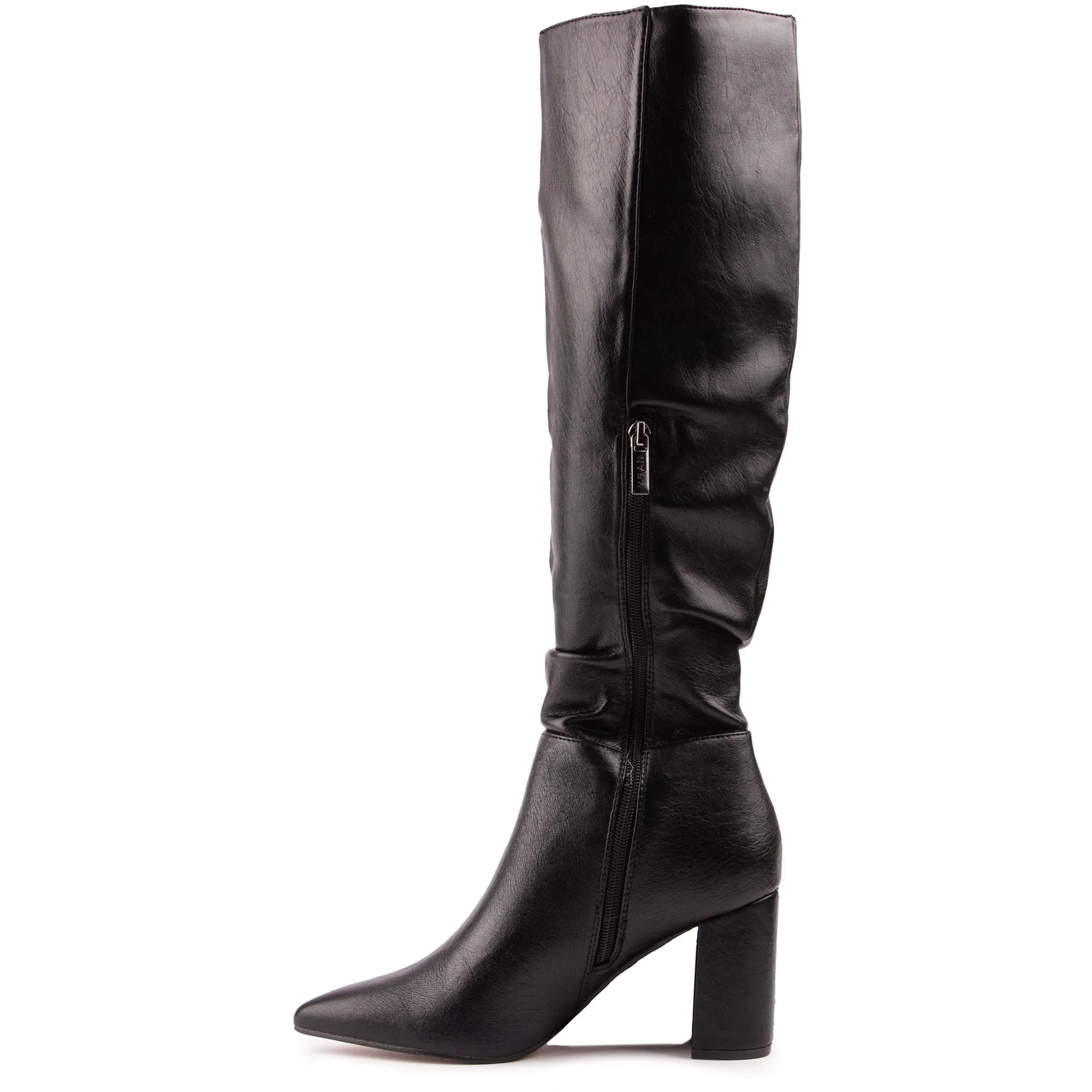 Peach Knee High Boots - Image 2