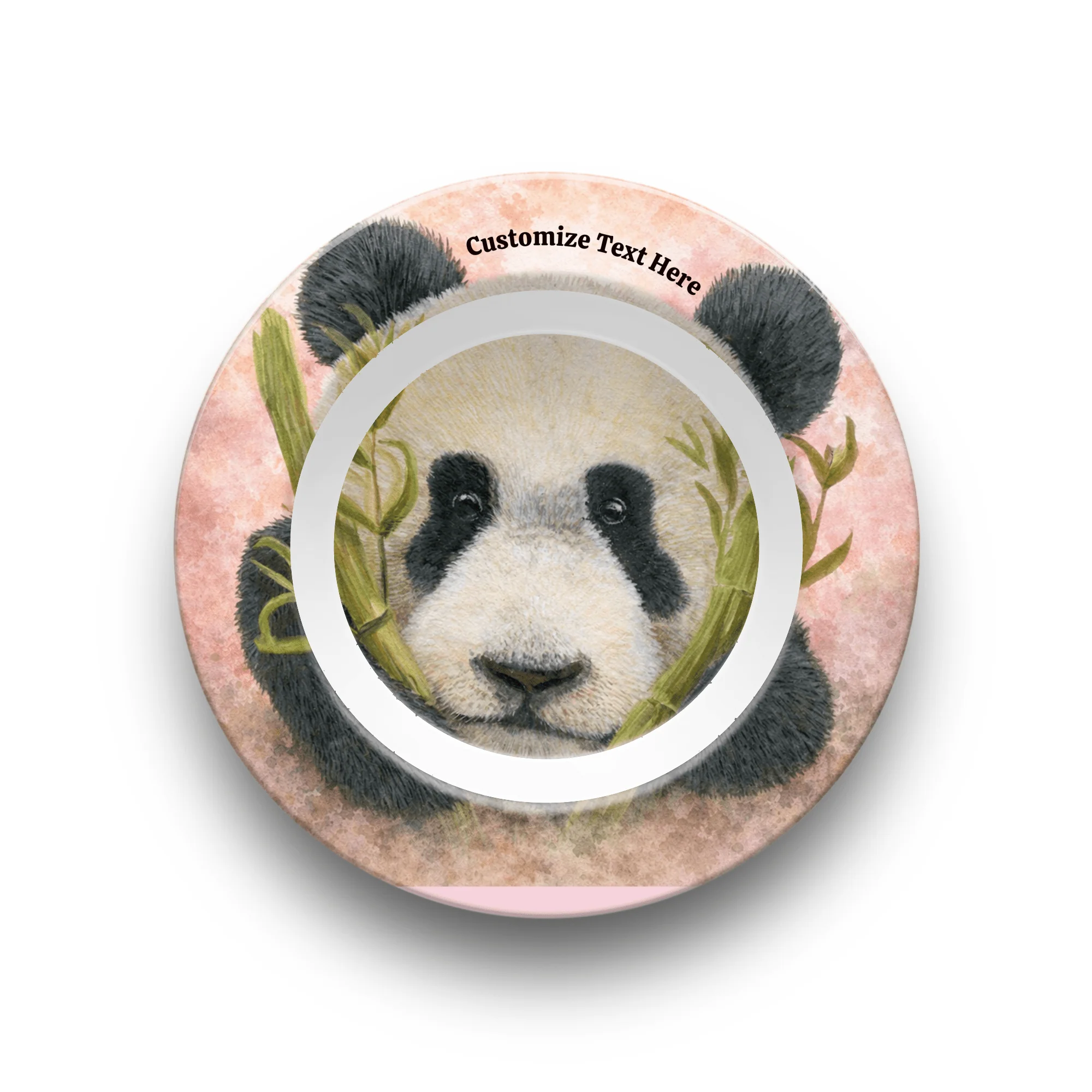 Personalized Plate & Bowl with Panda & Bamboo – Whimsical Tableware for Everyone - Image 6