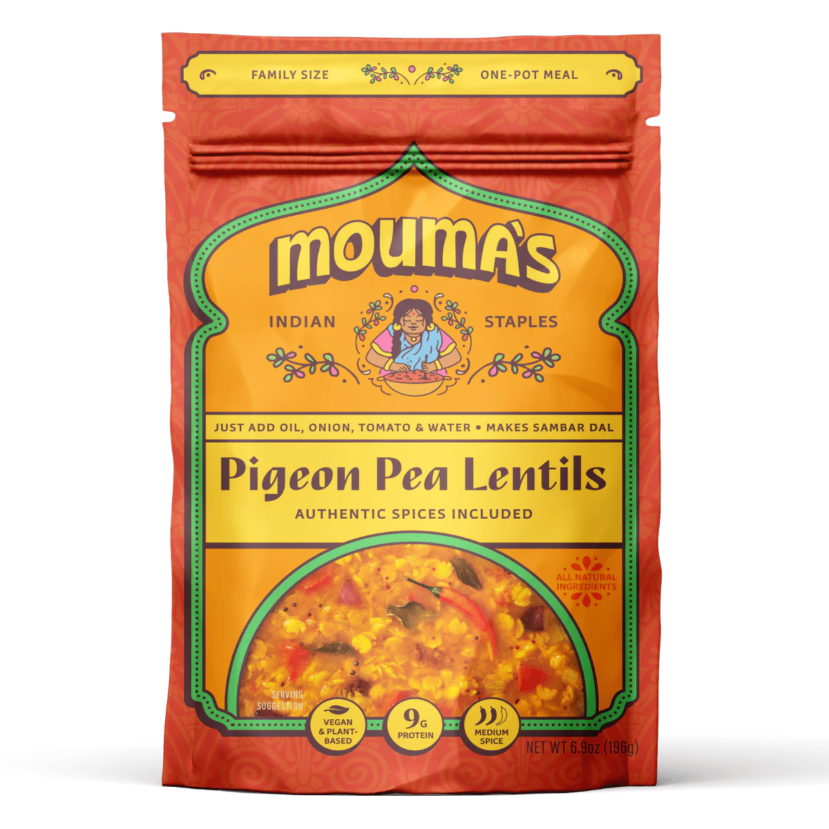 Pigeon Pea Lentils (Sambar Dal) - Image 4