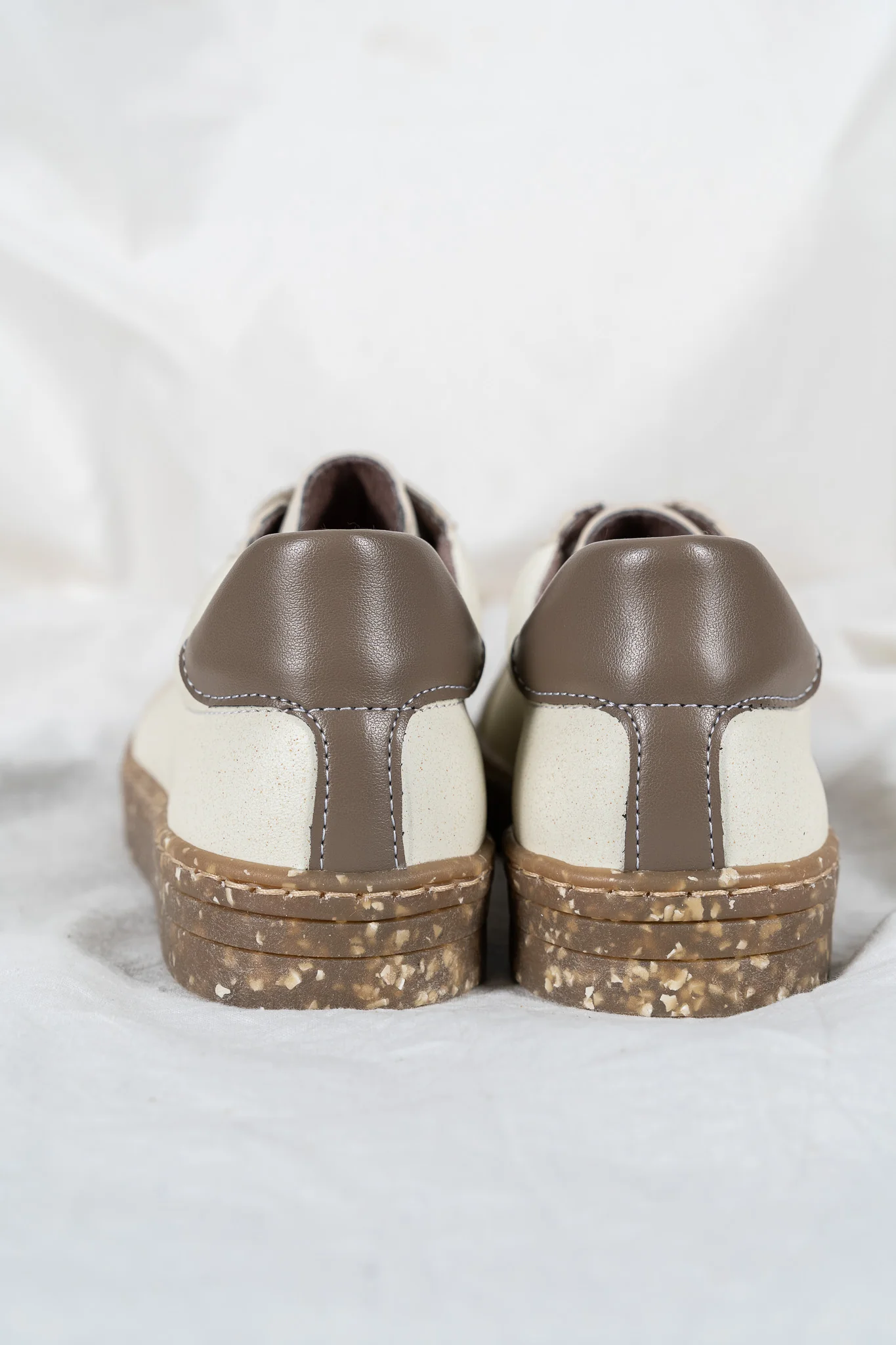 Plant-based DORI sneakers – beige & cappuccino - Image 4