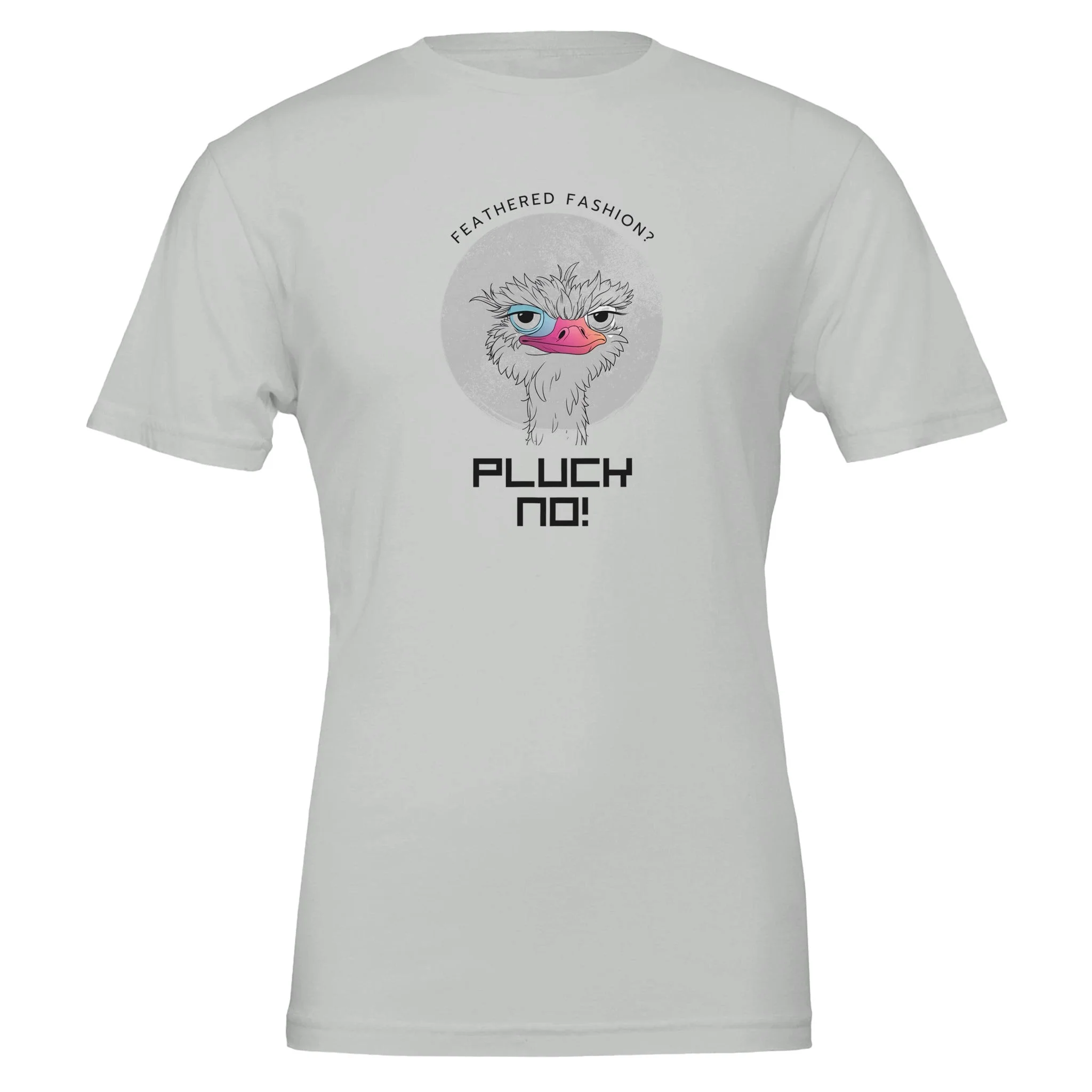 Pluck No! Funny Vegan Premium Tshirt - Image 4