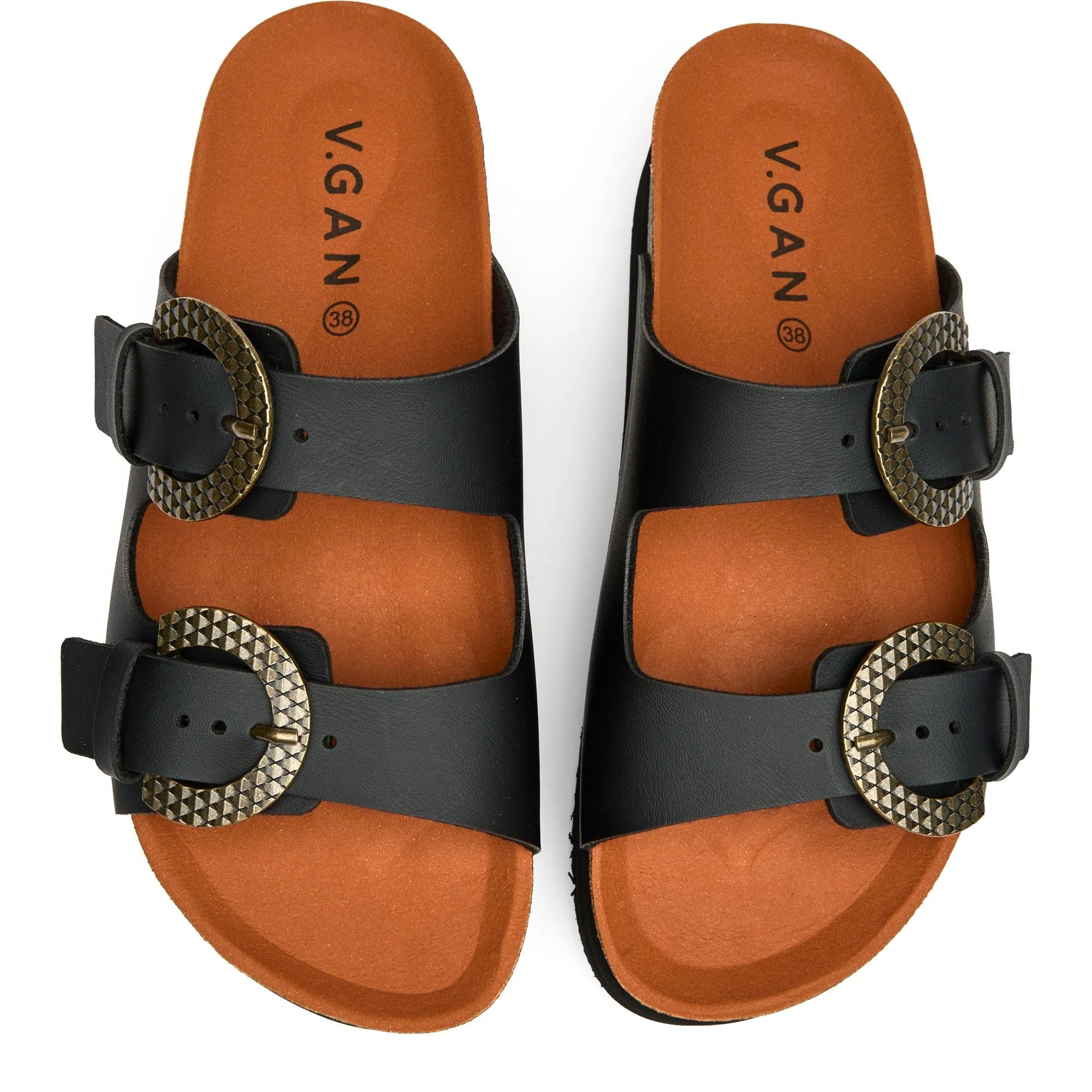 Plum Footbed Reptile Sandals - Image 2