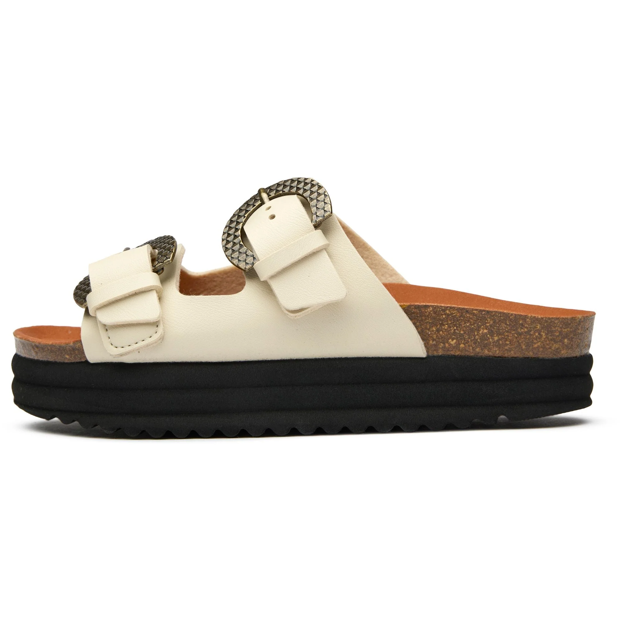 Plum Footbed Reptile Sandals - Image 4