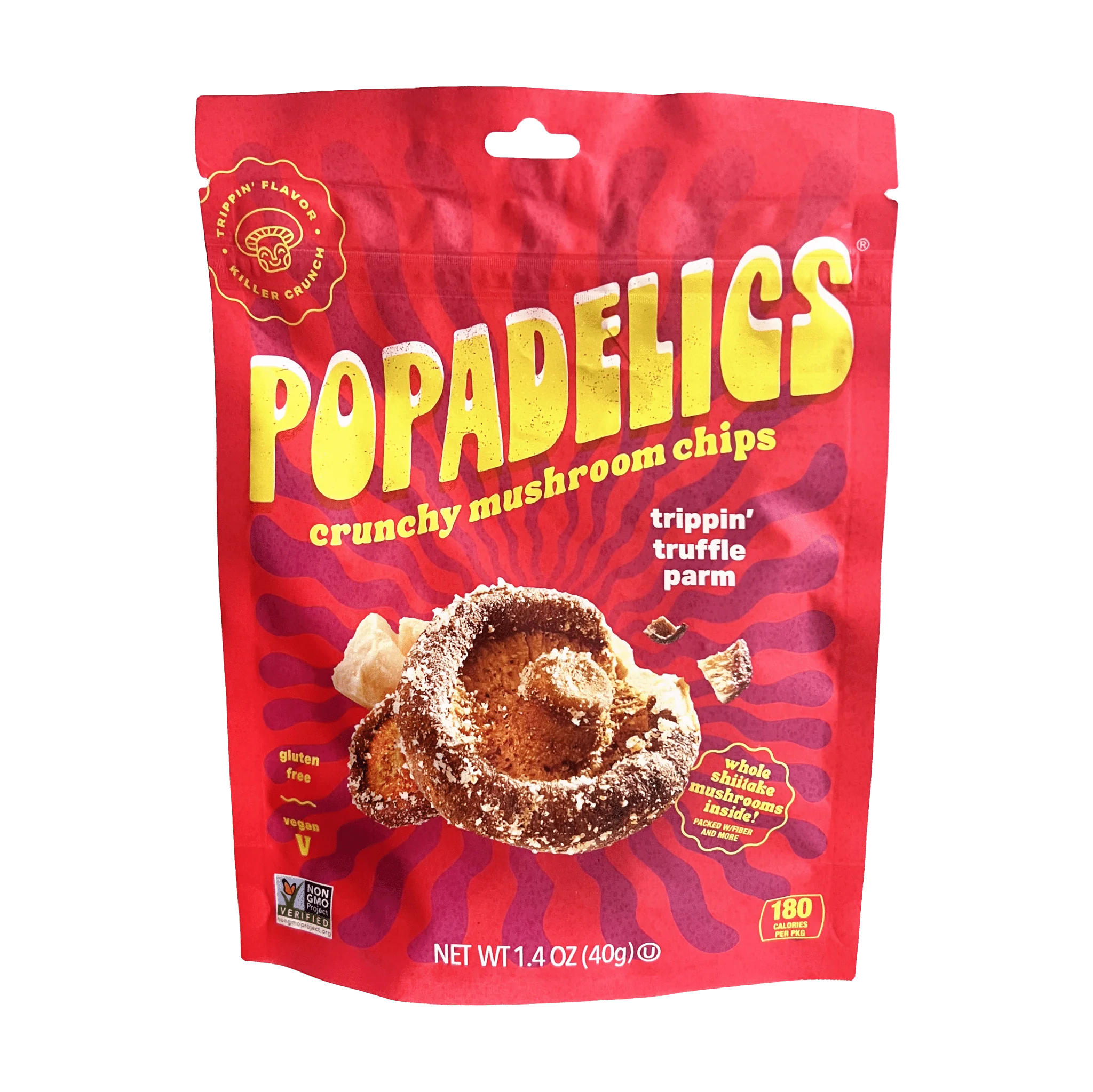 Popadelics Crunchy Mushroom Chips - Variety Pack - Image 5