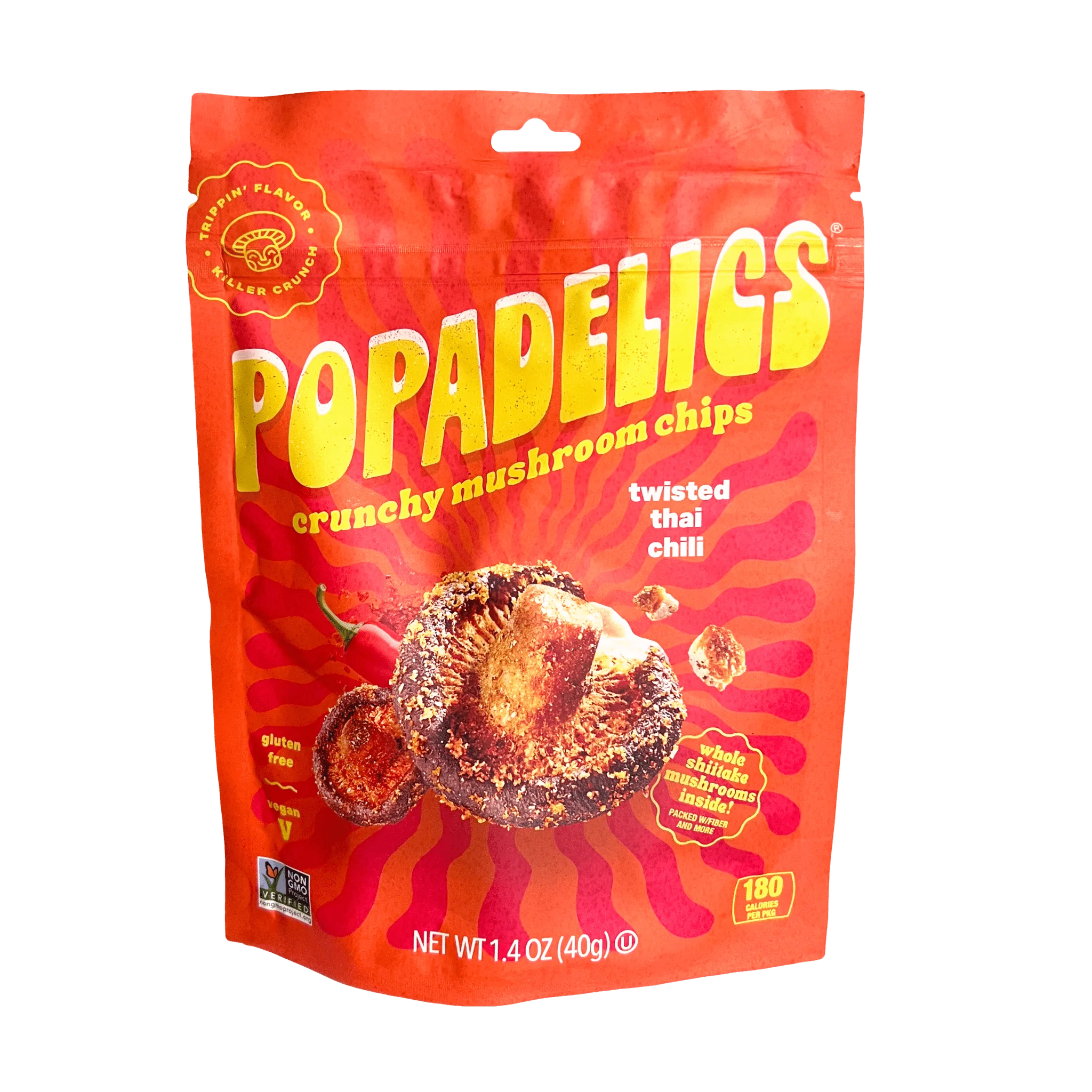 Popadelics Crunchy Mushroom Chips - Variety Pack - Image 6
